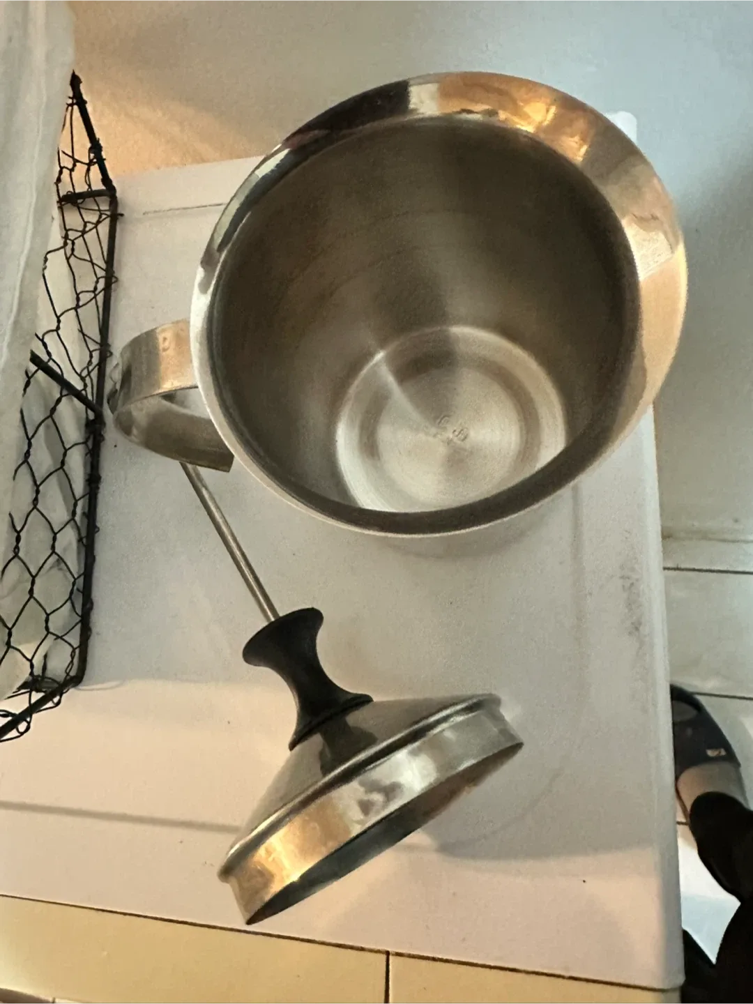 Stainless Steel French Press image indicator(2)