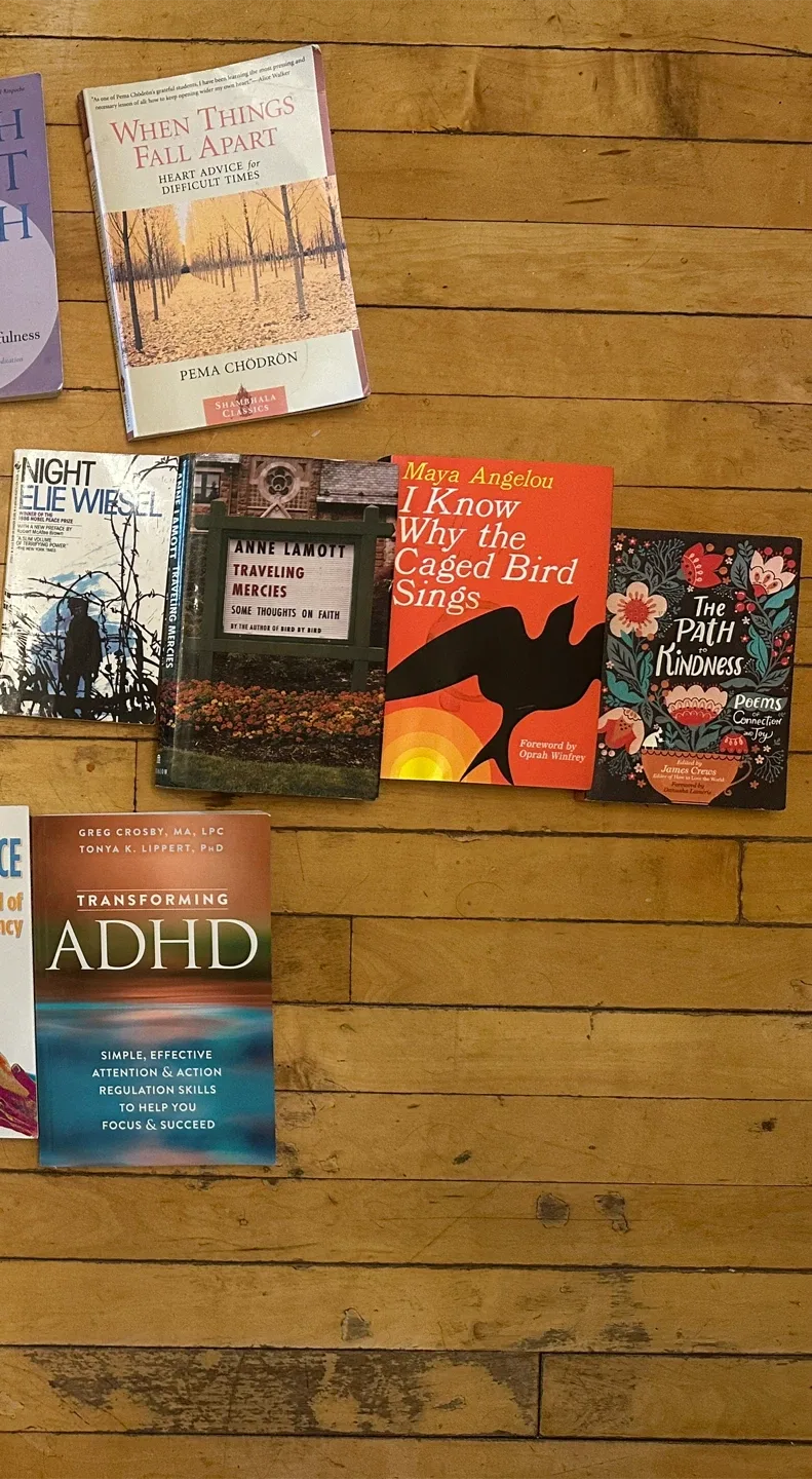 20 Assorted Books on Spirituality, Psychology, and Social Issues