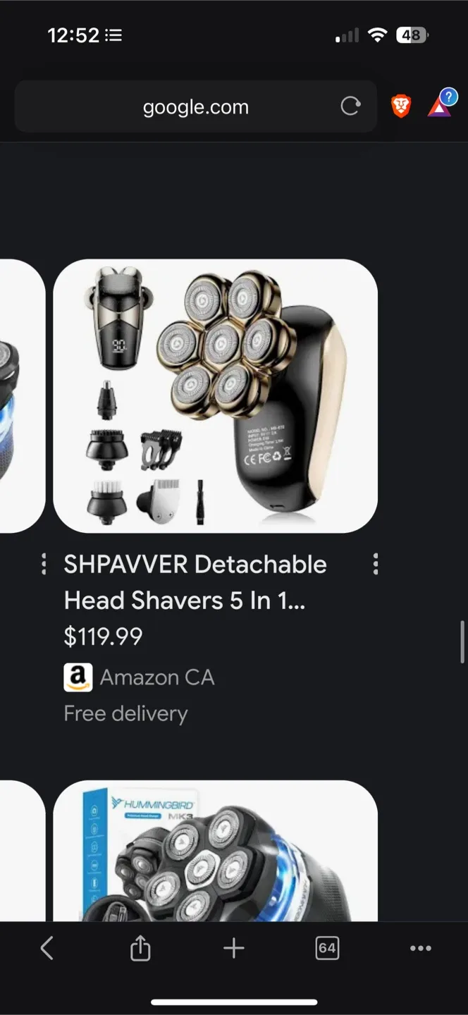 *New* $135 Head Shaver Advanced Grooming Kit