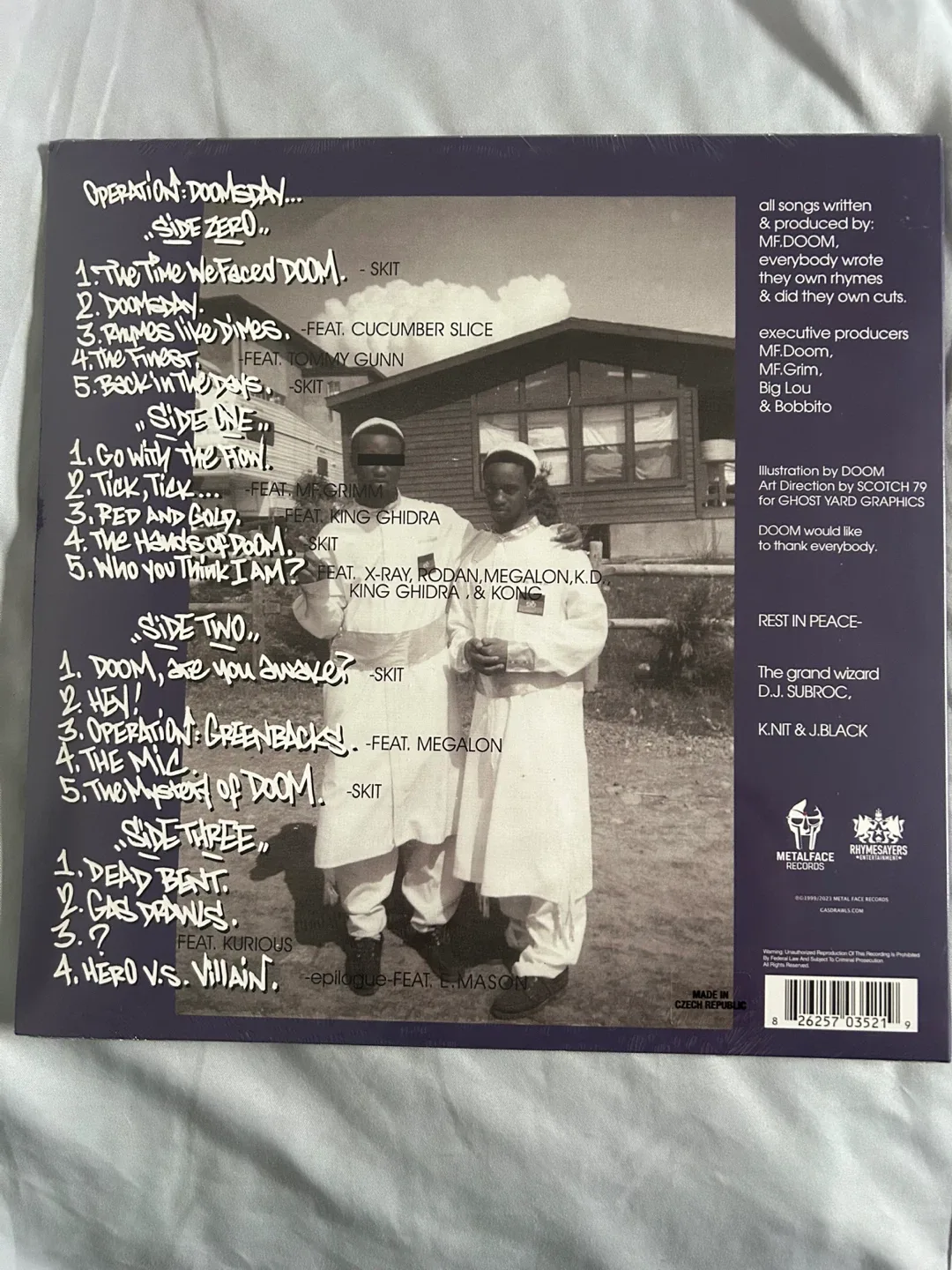 MF DOOM - Operation Doomsday Vinyl Record image indicator(2)