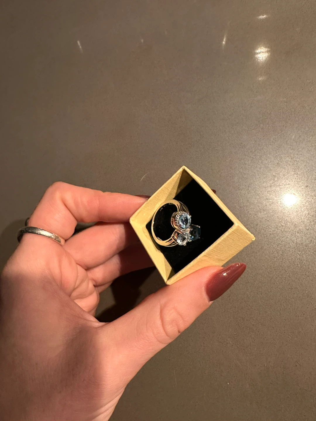 Sterling Silver Swiss & London Blue Topaz Ring - photo 3