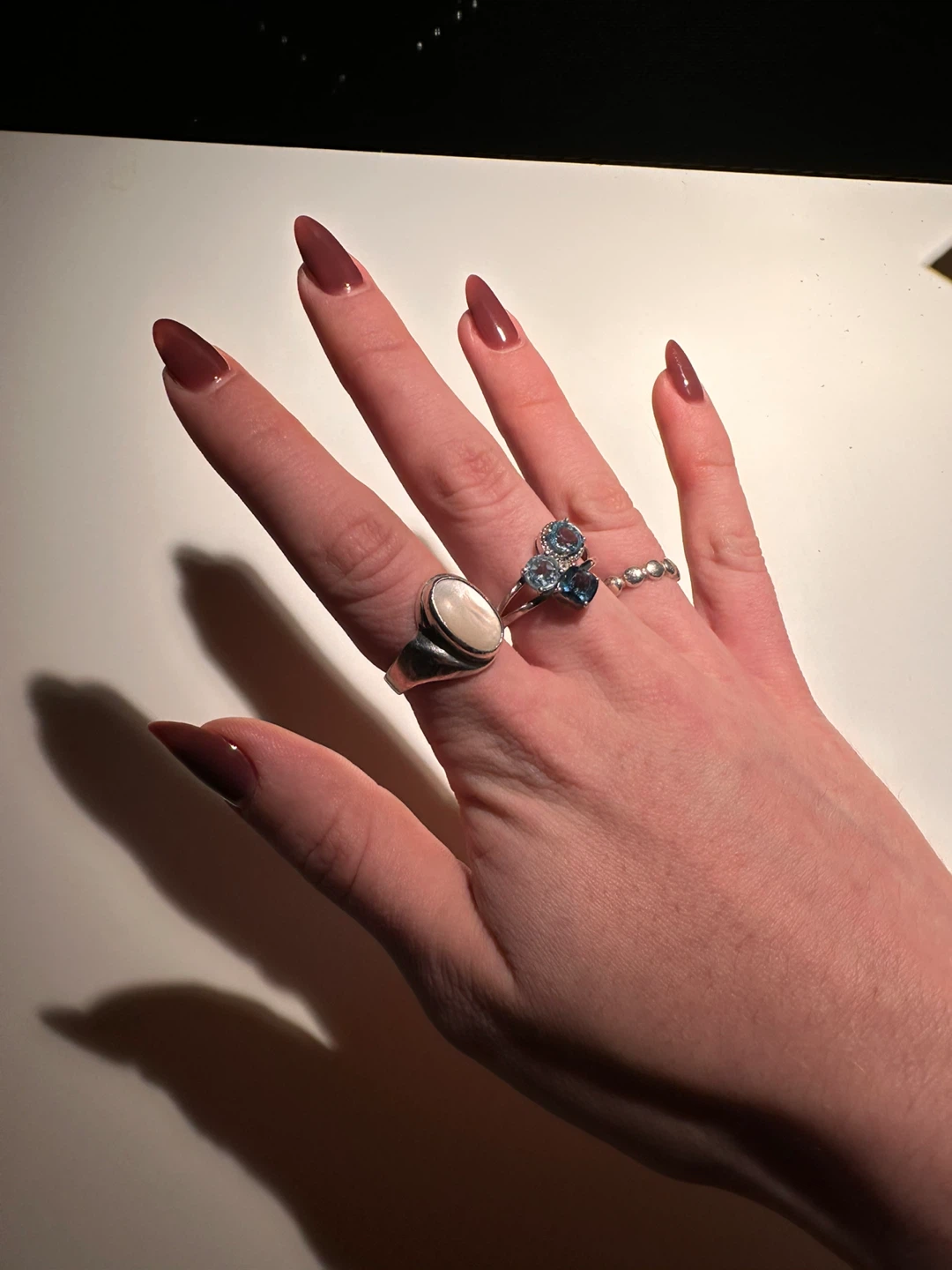 Sterling Silver Swiss & London Blue Topaz Ring - photo 4