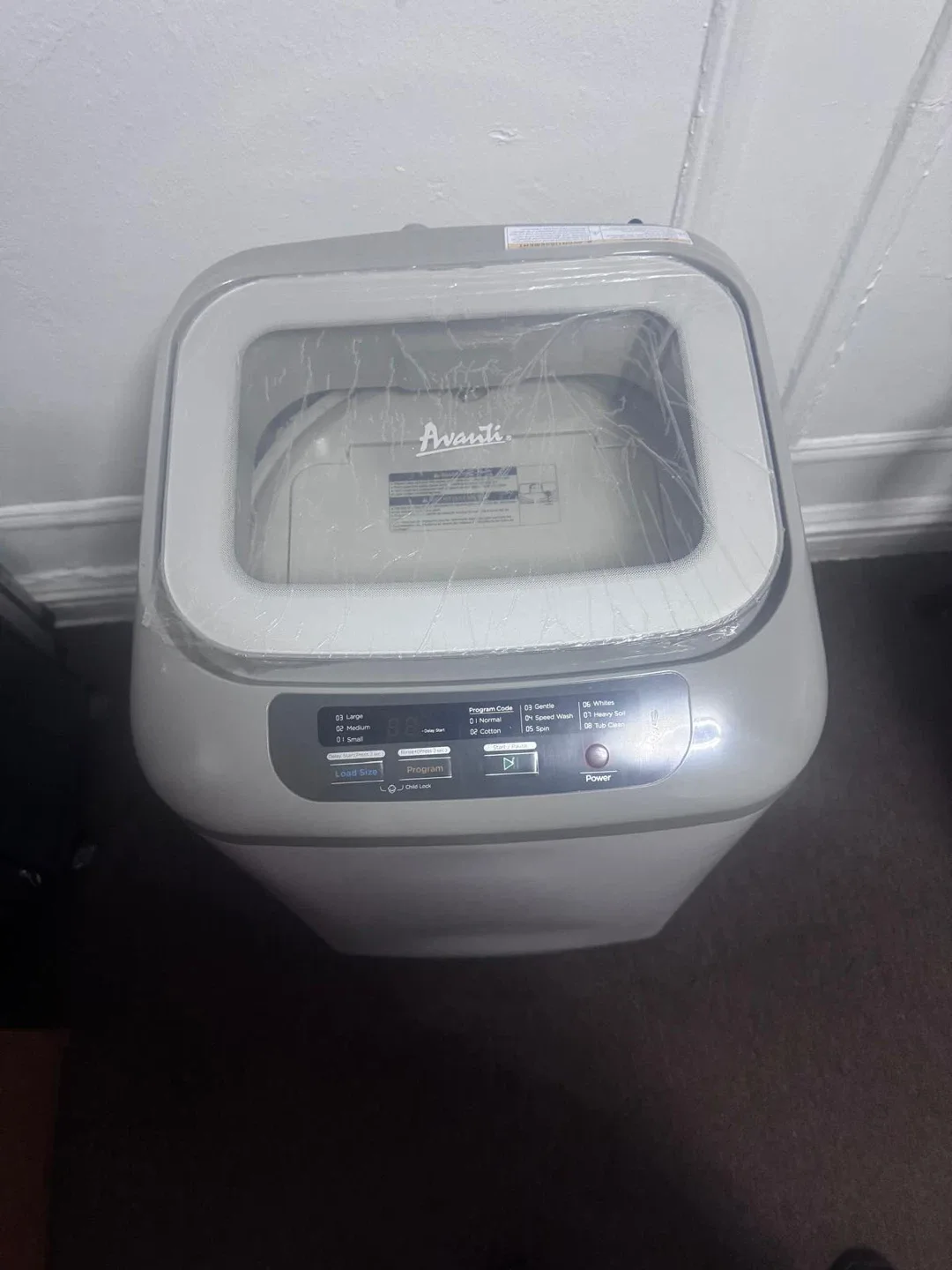 Avanti Portable Washing Machine image indicator(3)