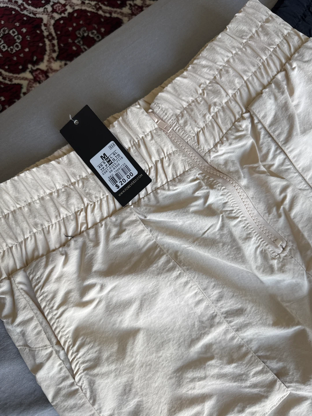 Forever 21 Beige Cargo Pants - Size M both - photo 5