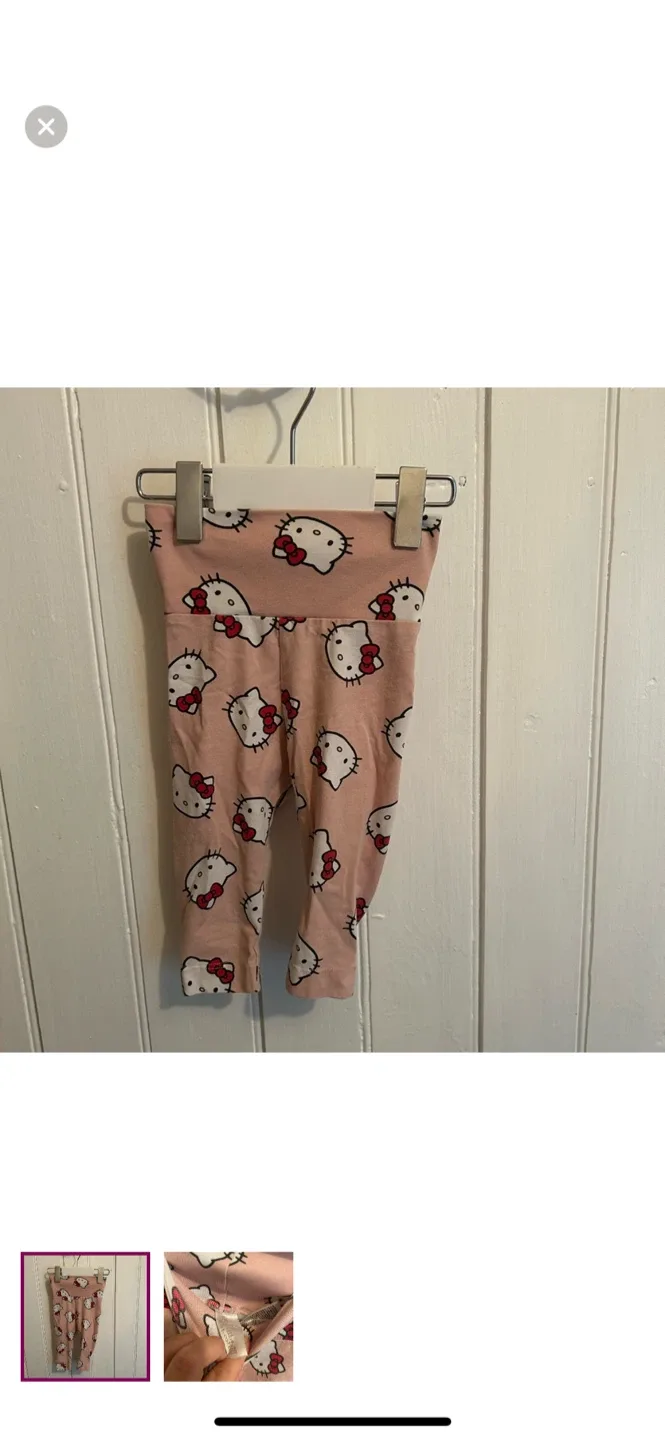 H&M Hello Kitty Leggings, Size 2-4M