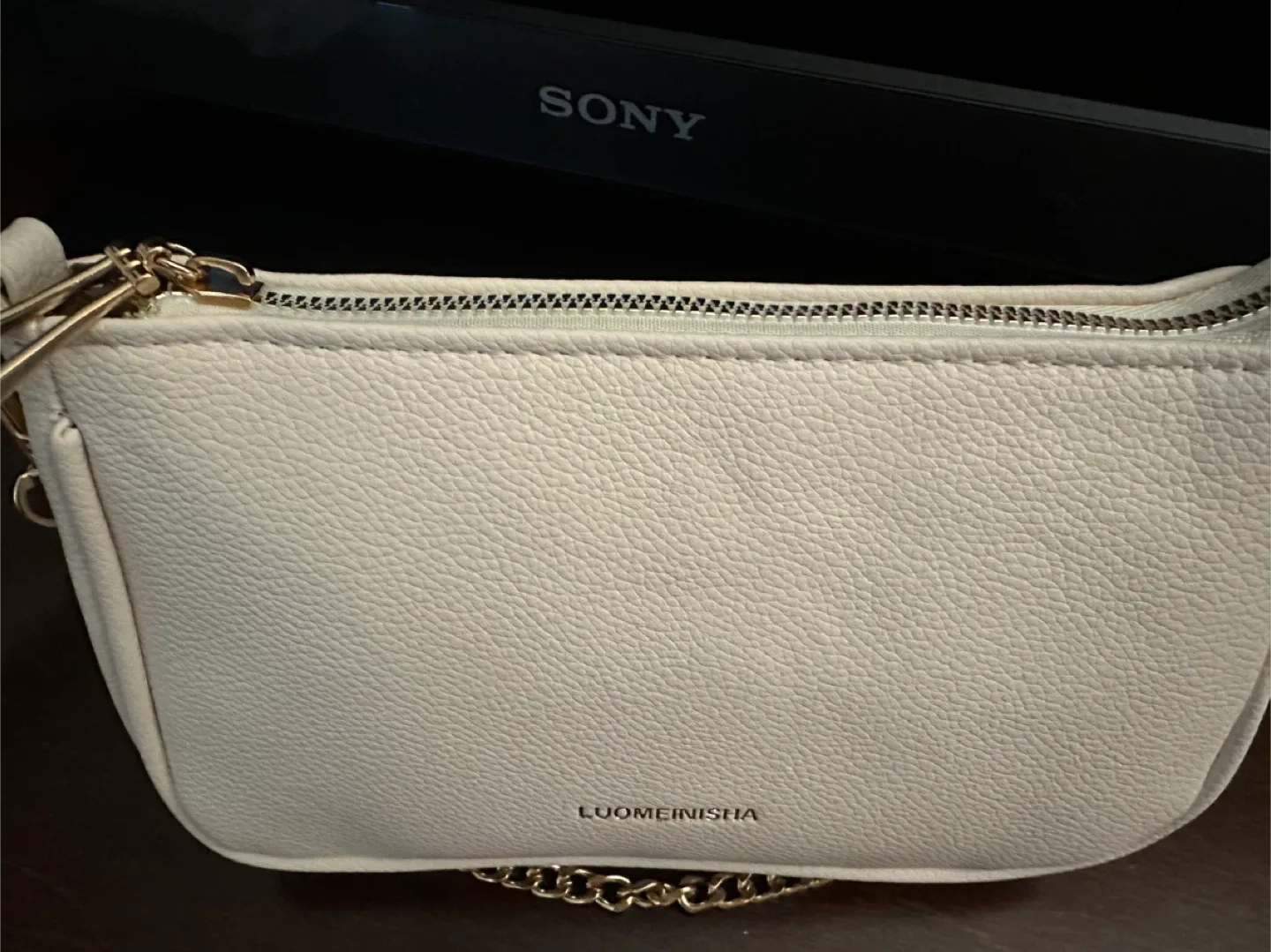 BRAND NEW vegan leather shoulder/crossbody bag