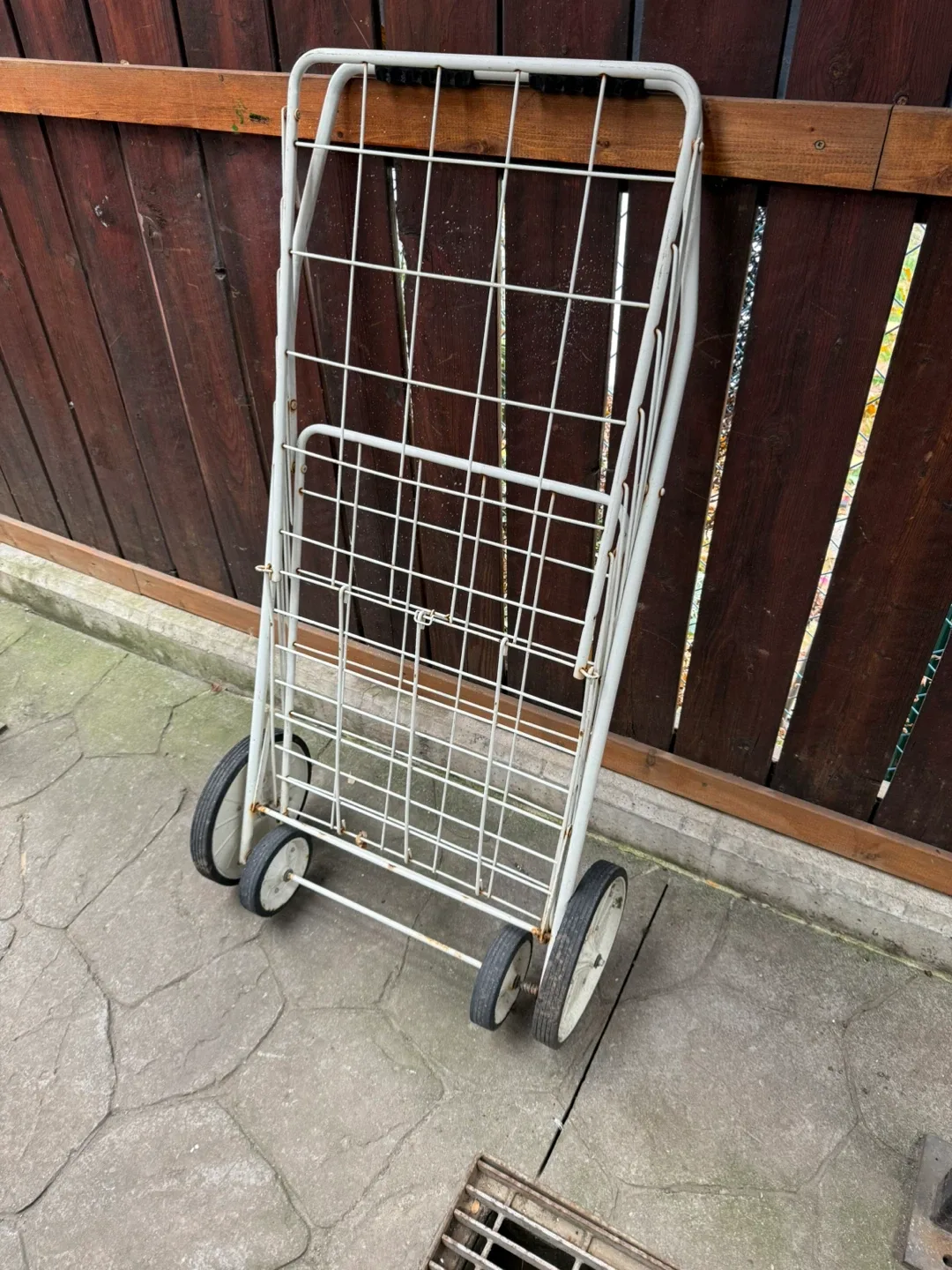 Folding shopping cart image indicator(3)