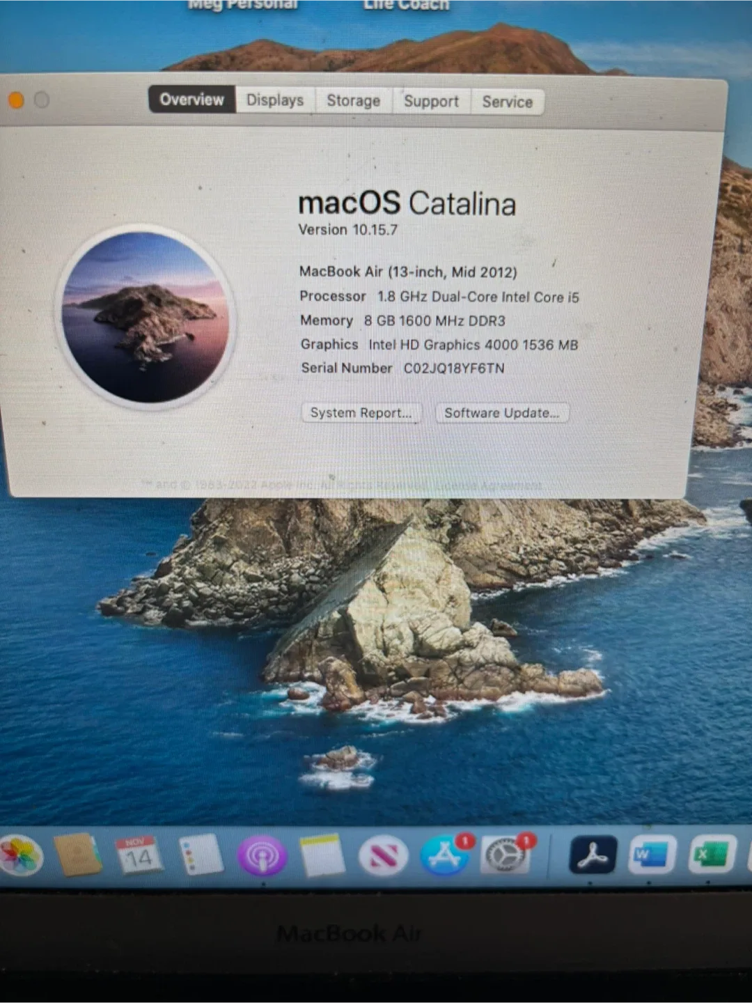 Apple MacBook Air 13-inch (Mid 2012) image indicator(4)