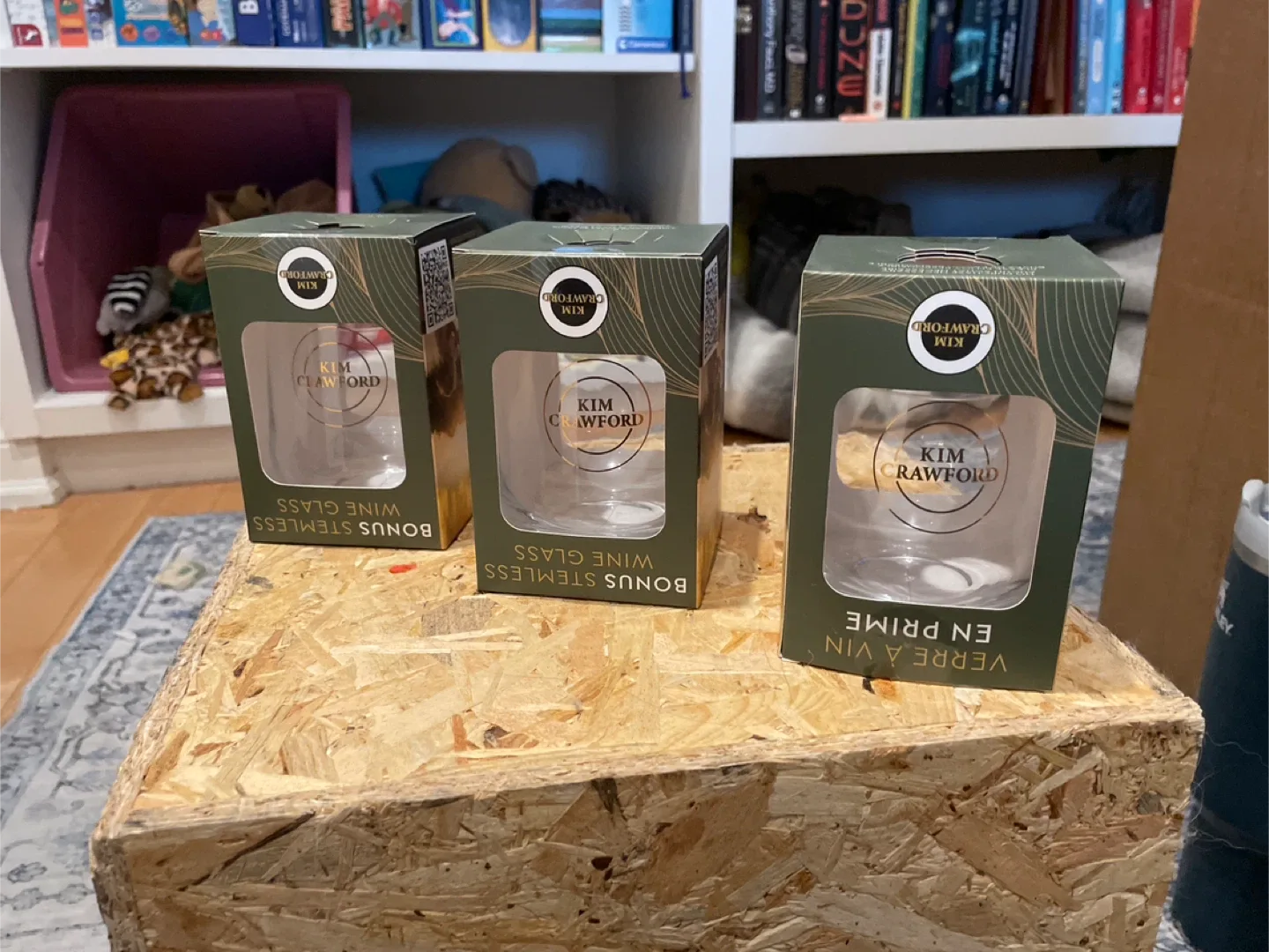 Kim Crawford Stemless Wine Glass - New