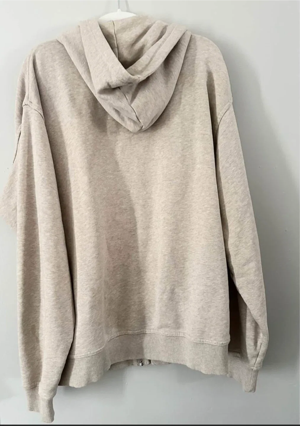 DJAB Par Simons Beige Zip-Up Hoodie - Size S image indicator(2)