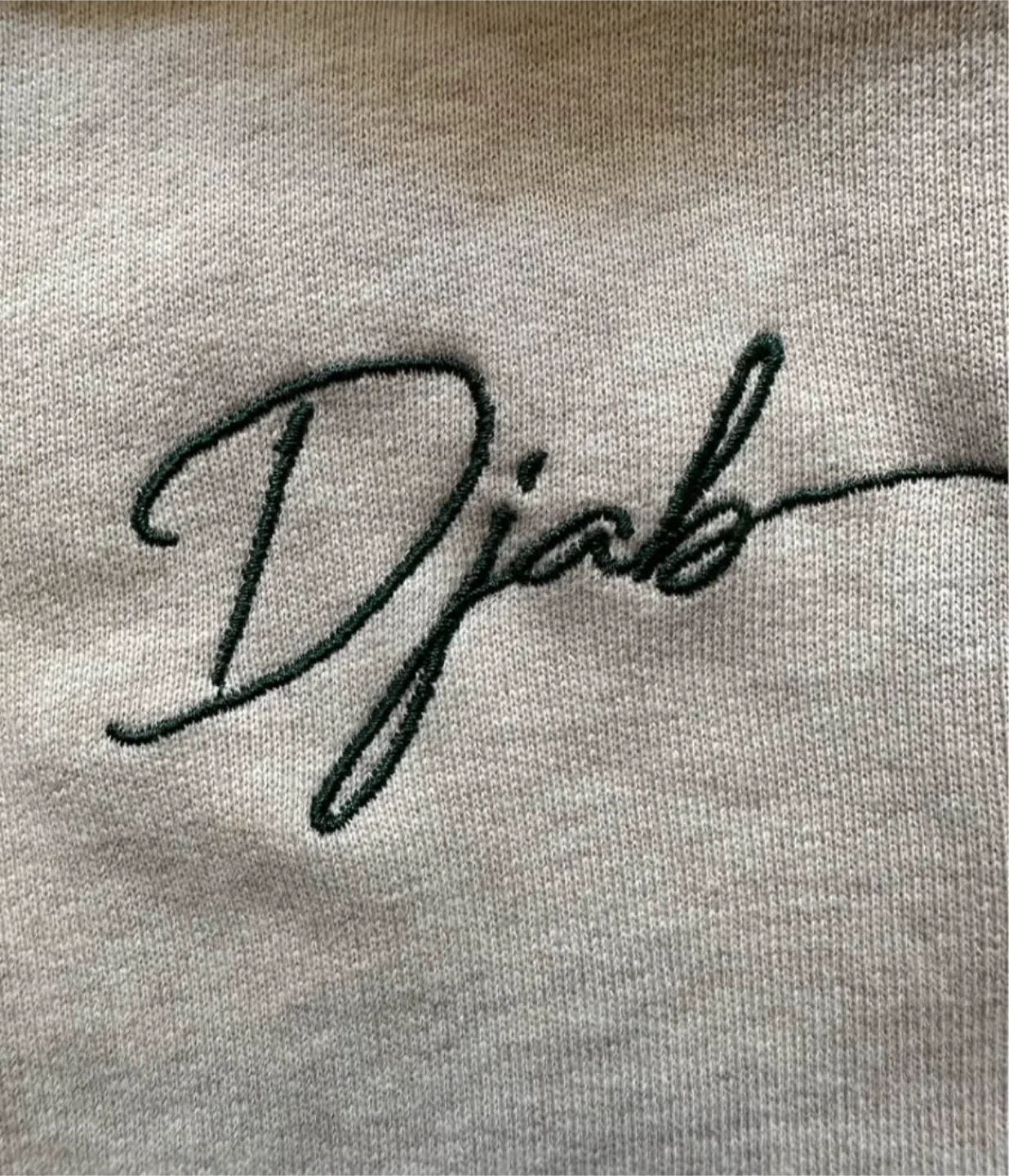 DJAB Par Simons Beige Zip-Up Hoodie - Size S image indicator(4)