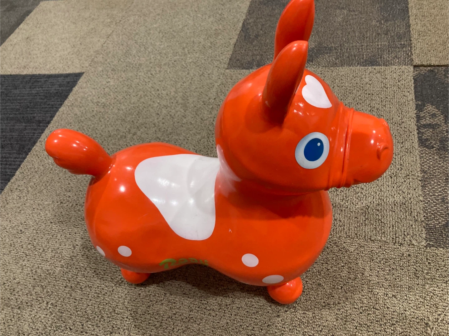 Playskool Sit ‘n Spin & Orange Inflatable Bouncy Horse
