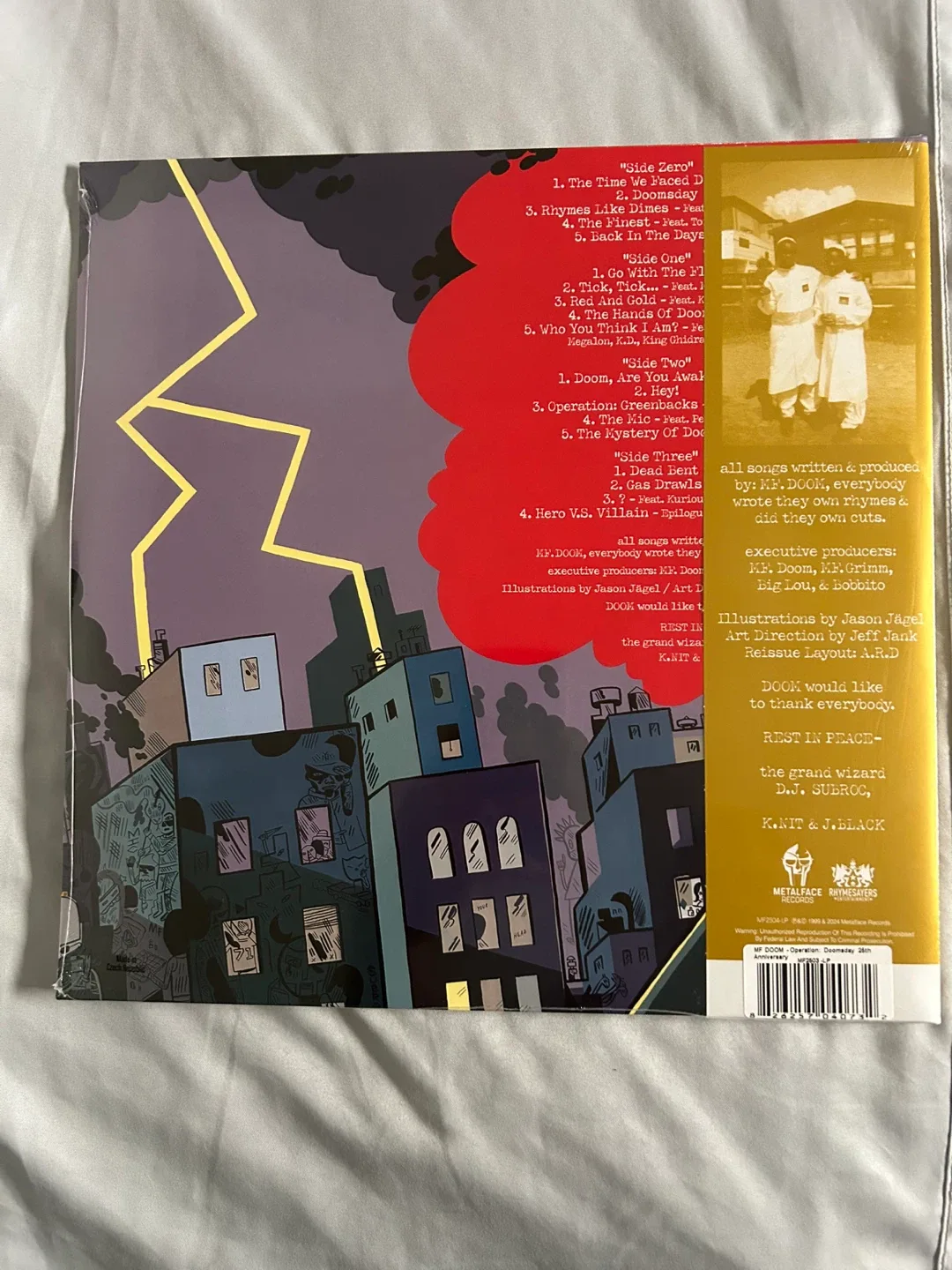 MF DOOM - Operation Doomsday 25th Anniversary Vinyl image indicator(2)