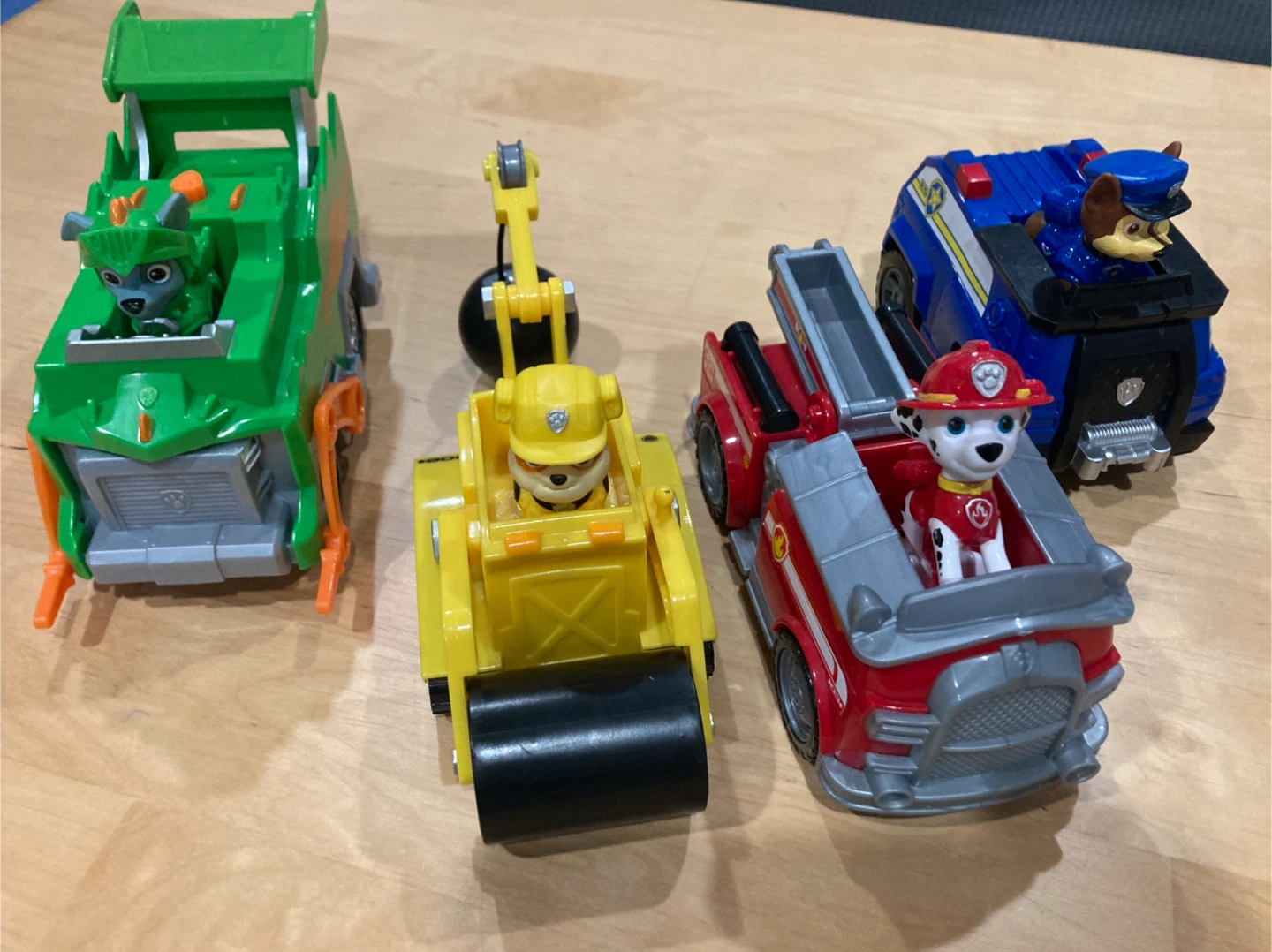 Paw Patrol Toy Car Bundle and Track Set