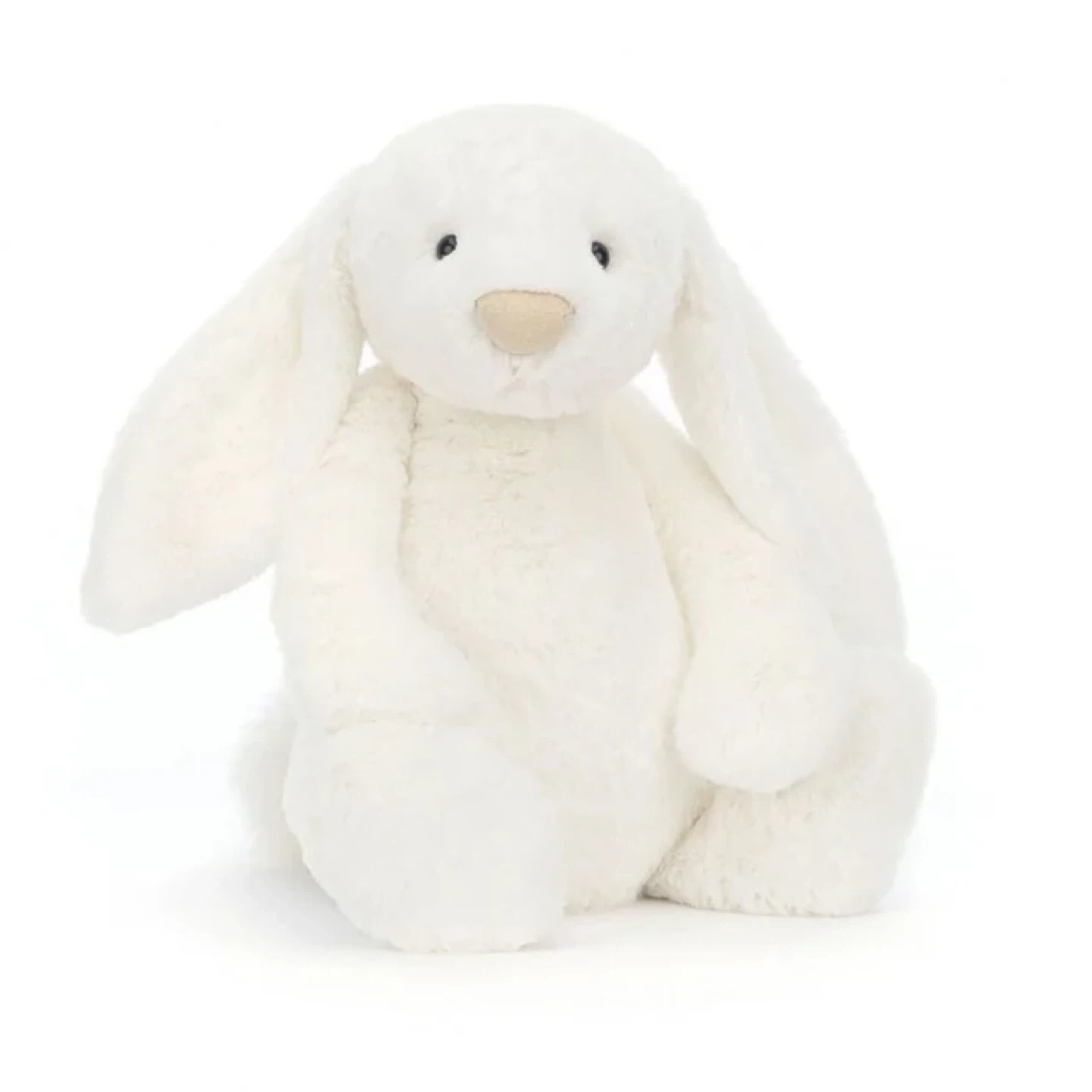 Jellycat Bashful Luxe Bunny Luna - White Plush Toy - photo 2