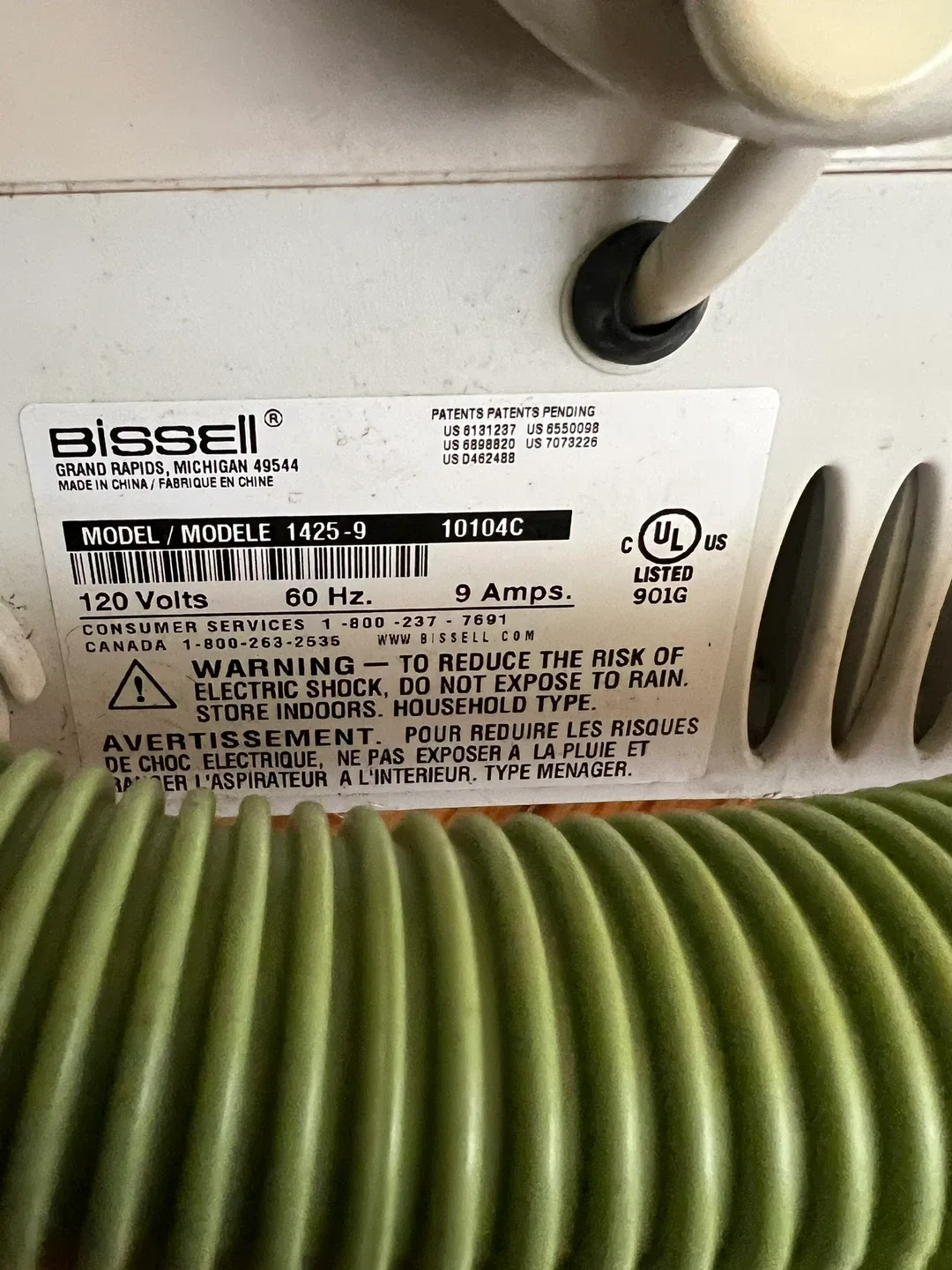 Bissell Little Green ProHeat Portable Carpet Cleaner image indicator(6)