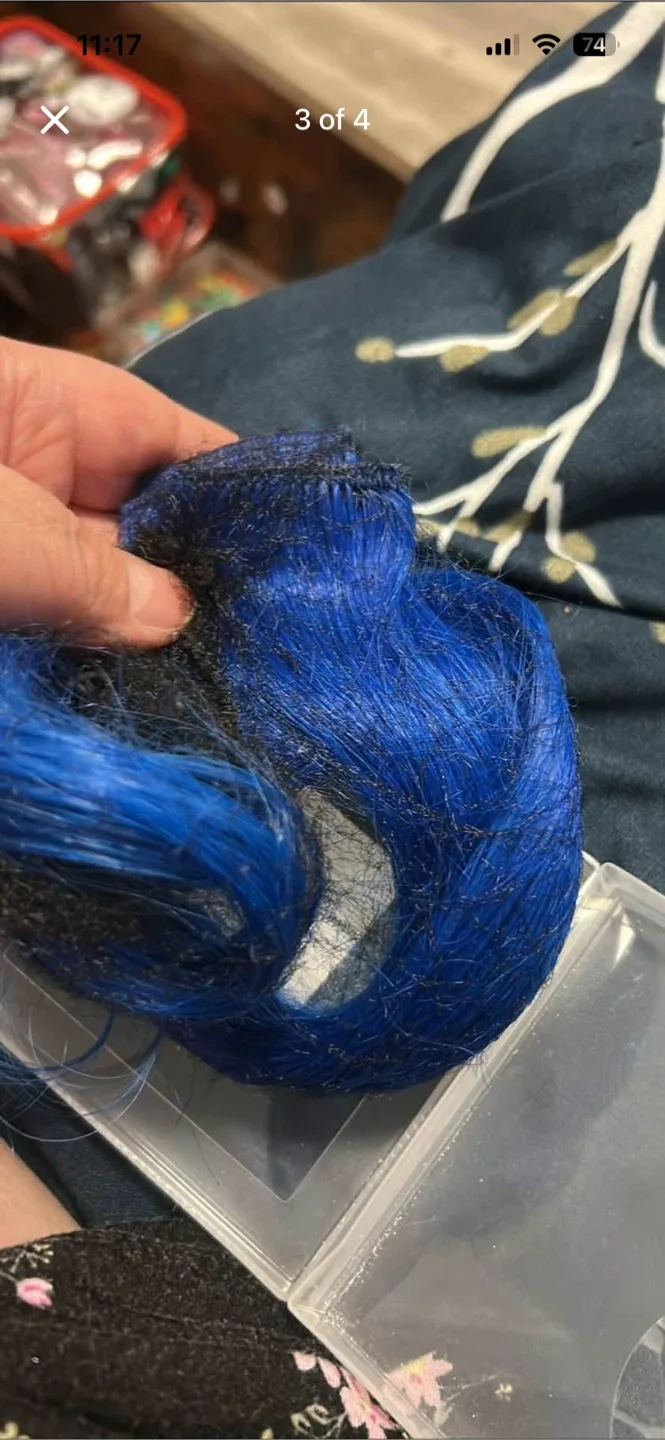 Blue Hair Extensions image indicator(3)