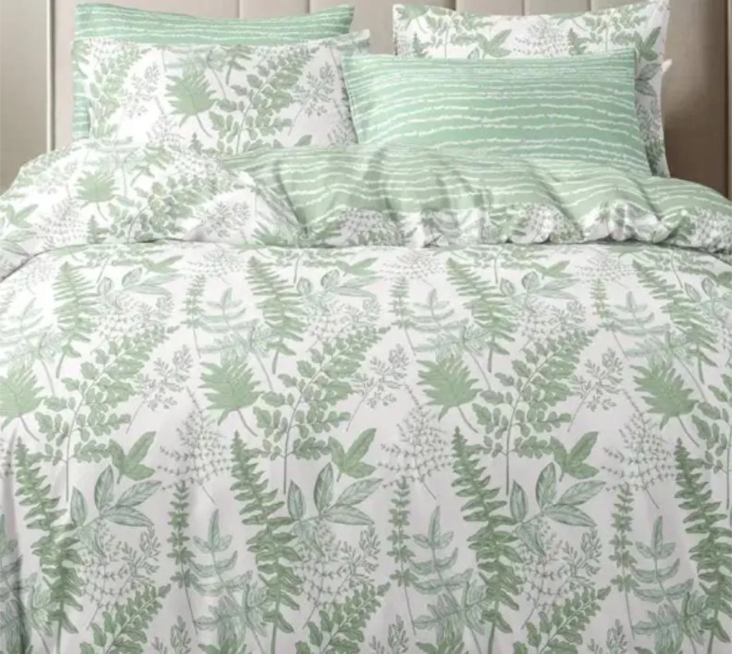 100% Cotton Queen size duvet cover sets, printed reversible image indicator(7)