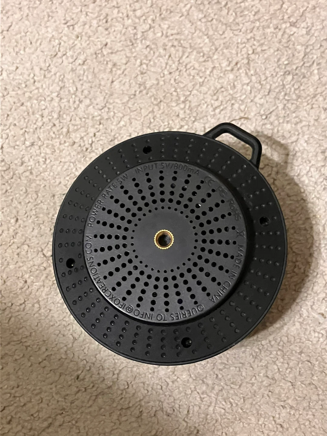 Waterproof IFox Creation Portable Bluetooth Speaker - Black - photo 2