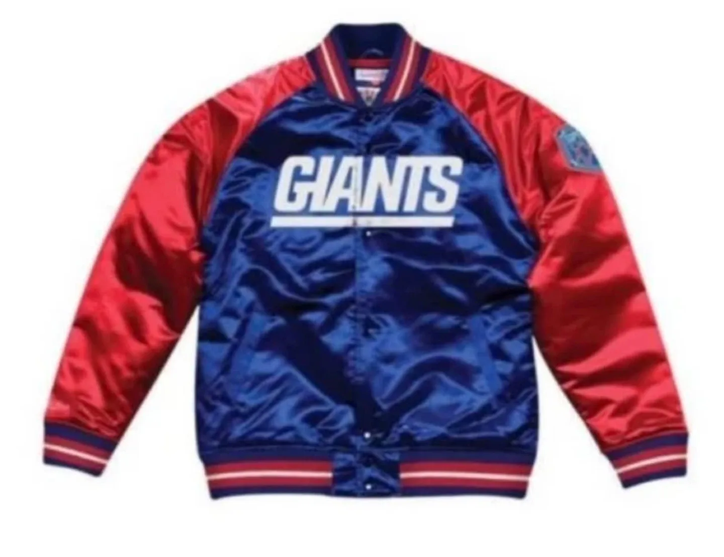 Mitchell & Ness NY Giants Vintage Throwback Jacket image indicator(5)