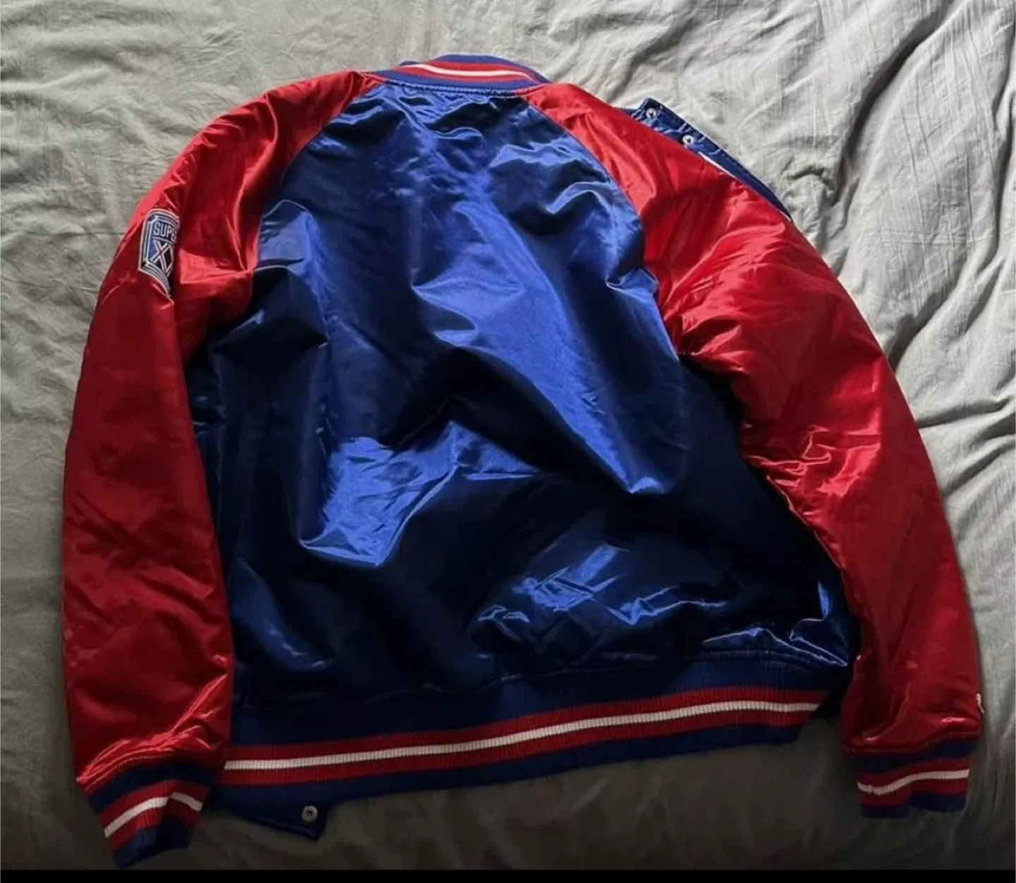 Mitchell & Ness NY Giants Vintage Throwback Jacket image indicator(2)