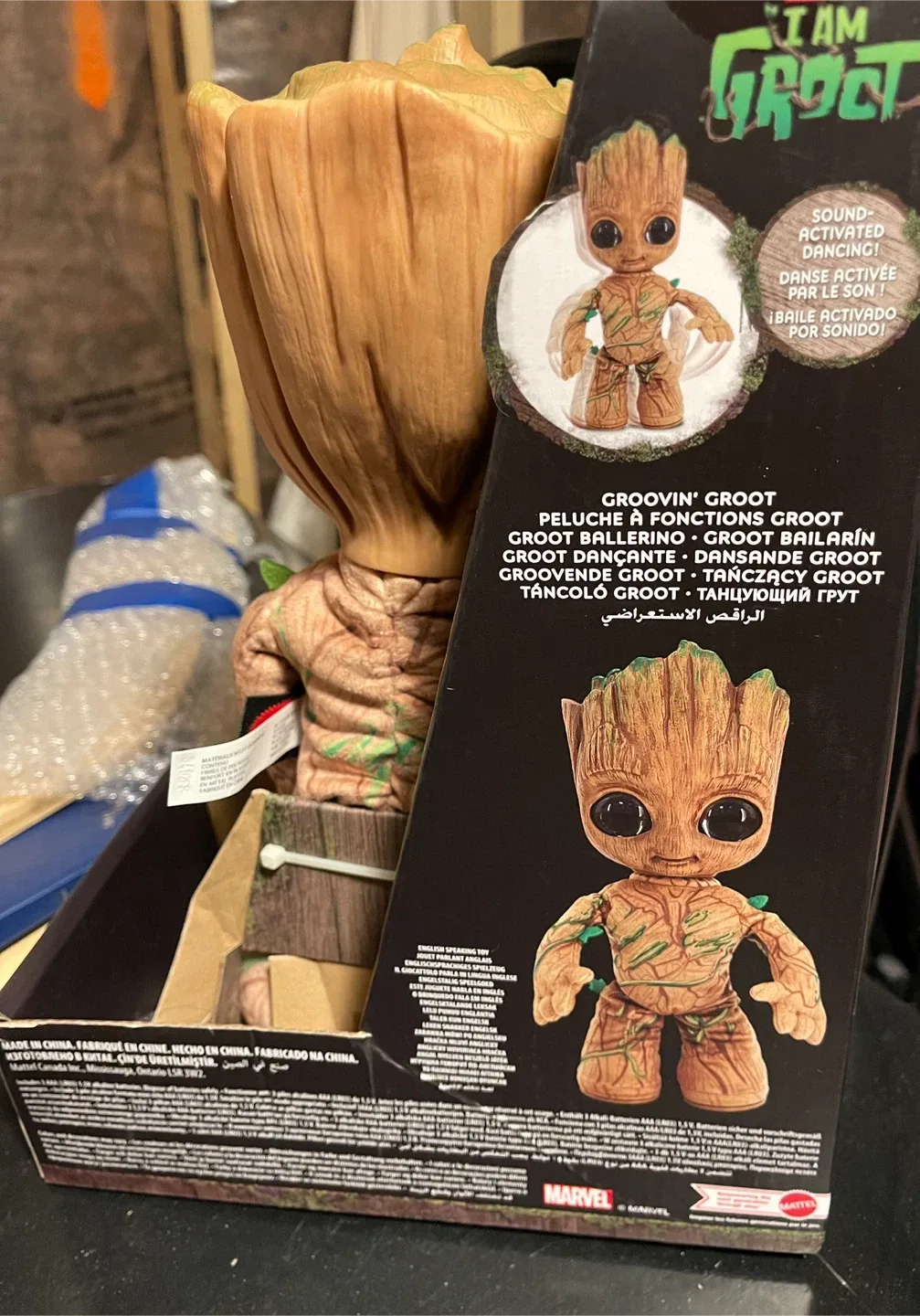 Marvel I am Groot Groovin' Groot Toy image indicator(2)