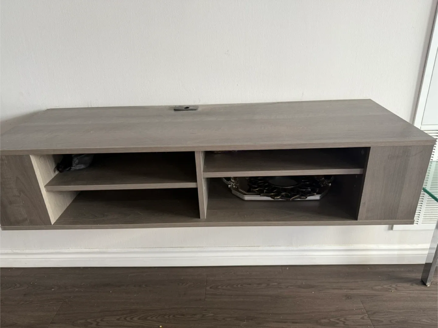Wall Mounted Media Console - Grey image indicator(2)