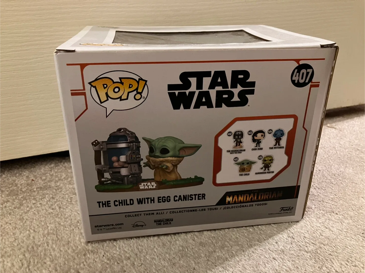 Funko Pop! Star Wars The Child with Egg Canister #407 image indicator(2)