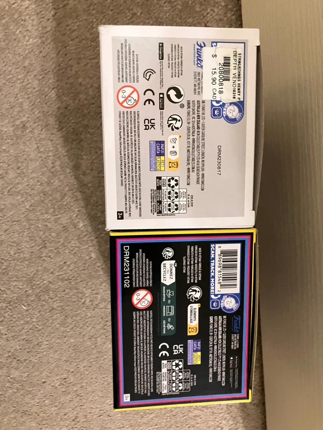 Funko Pop! Stranger Things Henry (001) & Eddie (1250) image indicator(6)