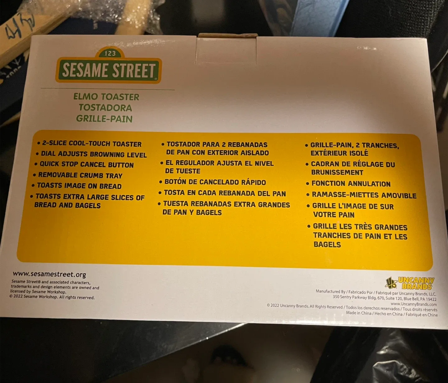 Sesame Street Elmo Toaster - New! image indicator(2)