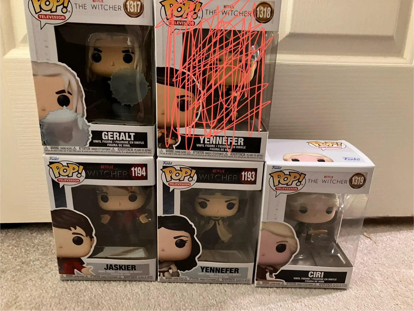 Funko Pop! Television: The Witcher Figures