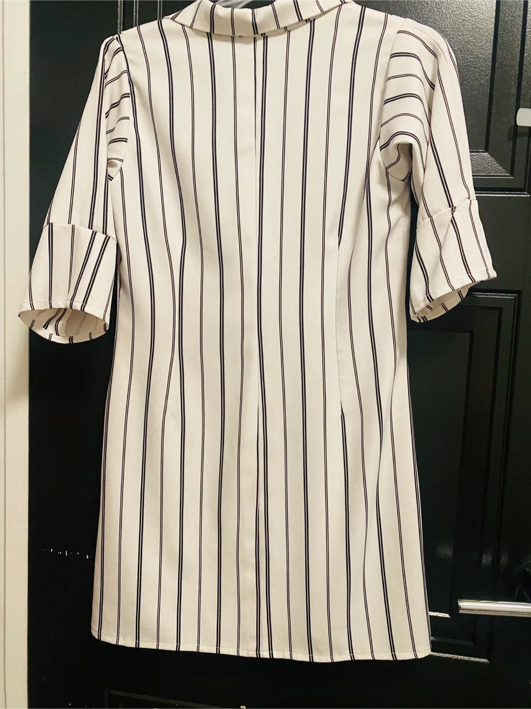 Striped Button-Down Dress image indicator(2)
