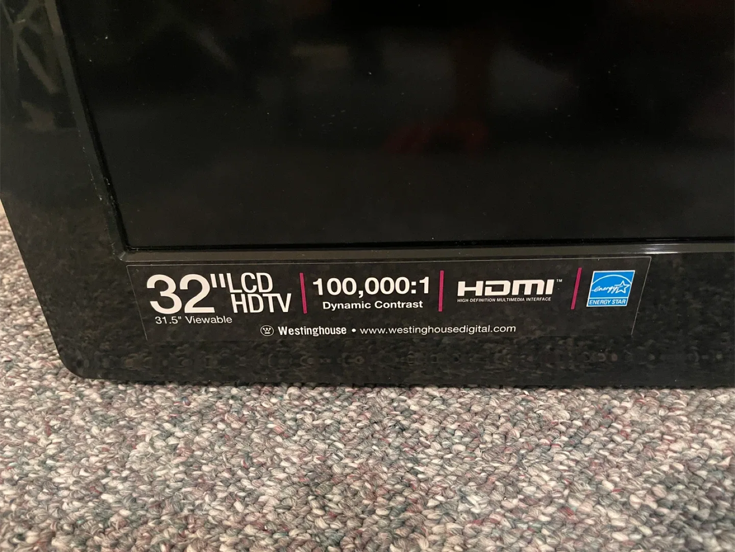 Westinghouse 32" LCD HDTV image indicator(2)