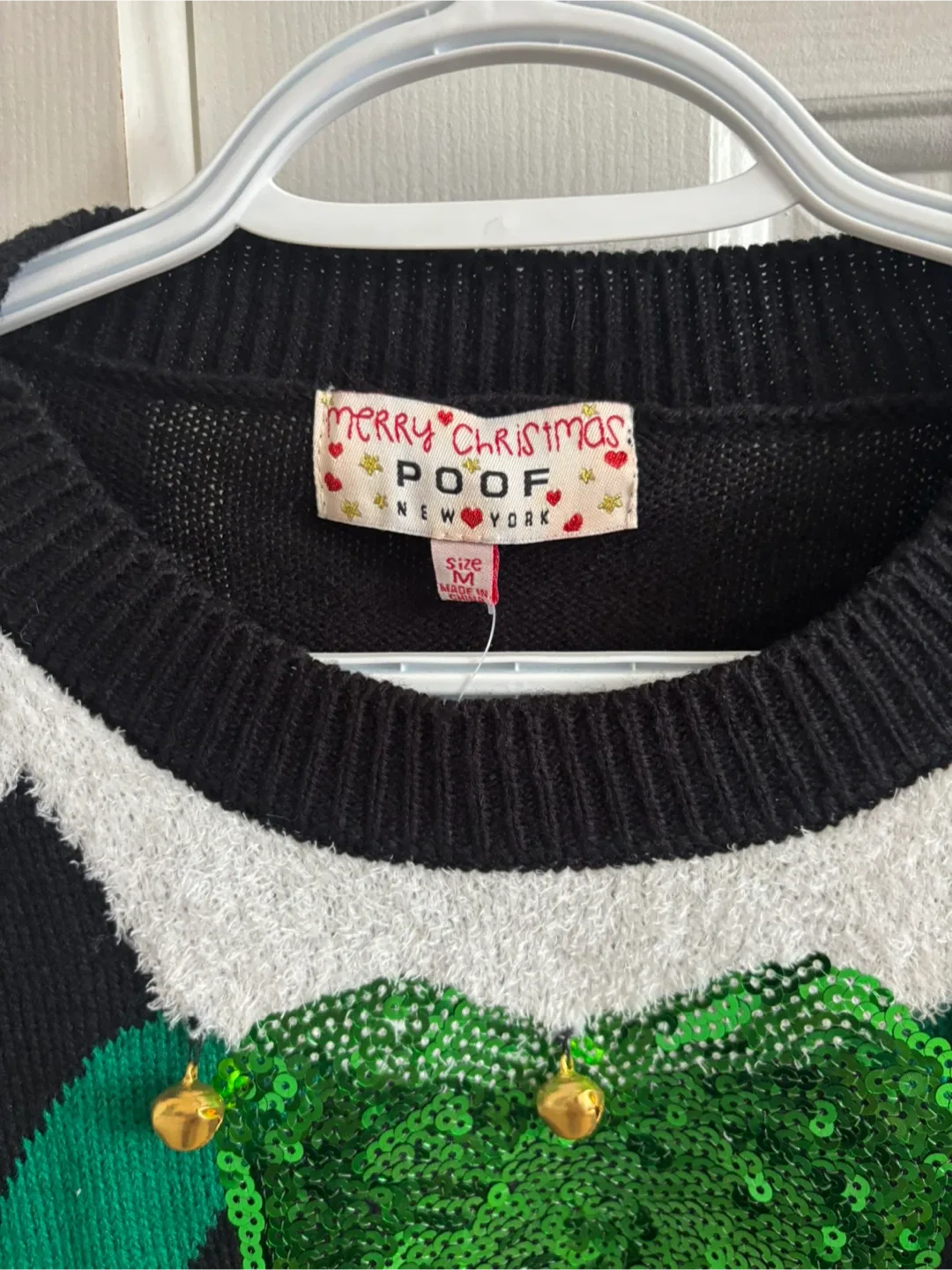 Ladies Christmas Elf sweater - size Small image indicator(3)