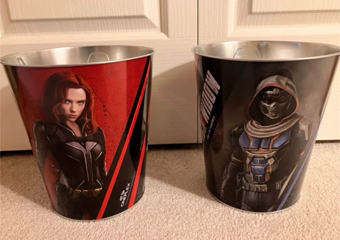Black Widow - Cineplex Popcorn Buckets