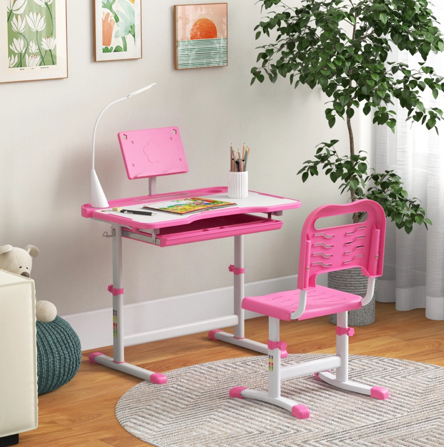 Kids Desk and Chair Set Height Adjustable. New in the box