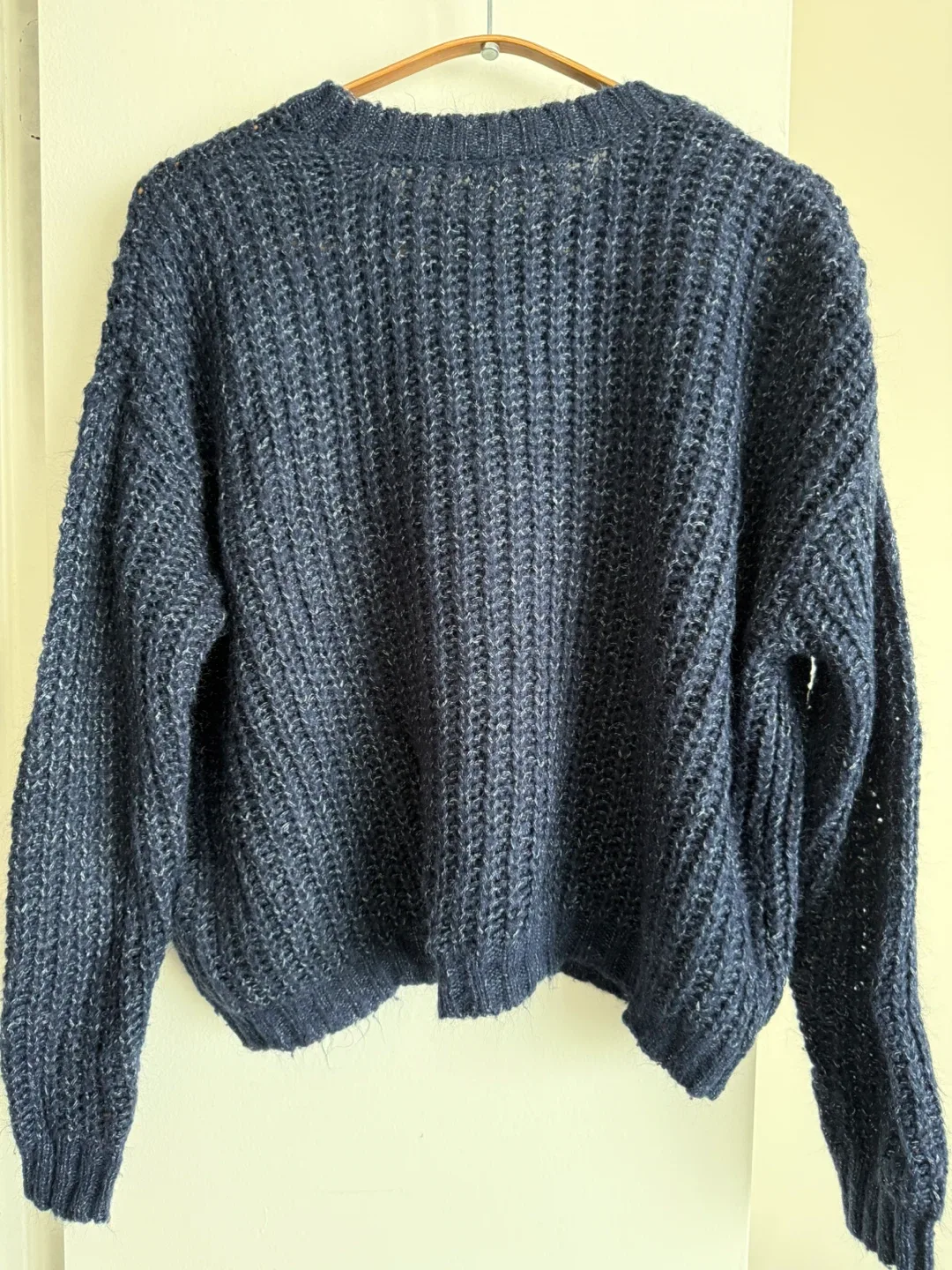 Garage Navy Knit Sweater - Size XS image indicator(3)