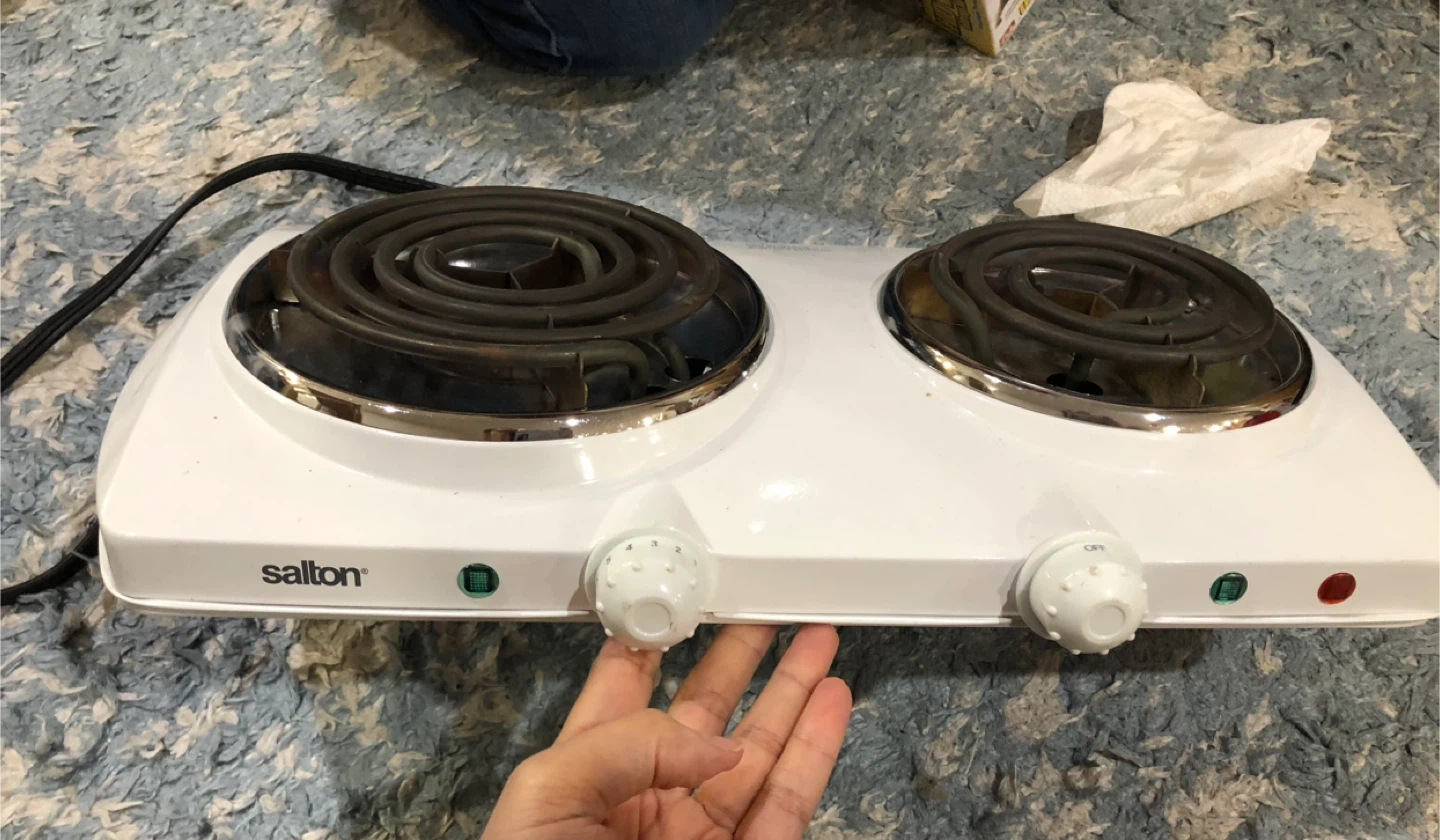 Salton Double Burner stove - photo 3