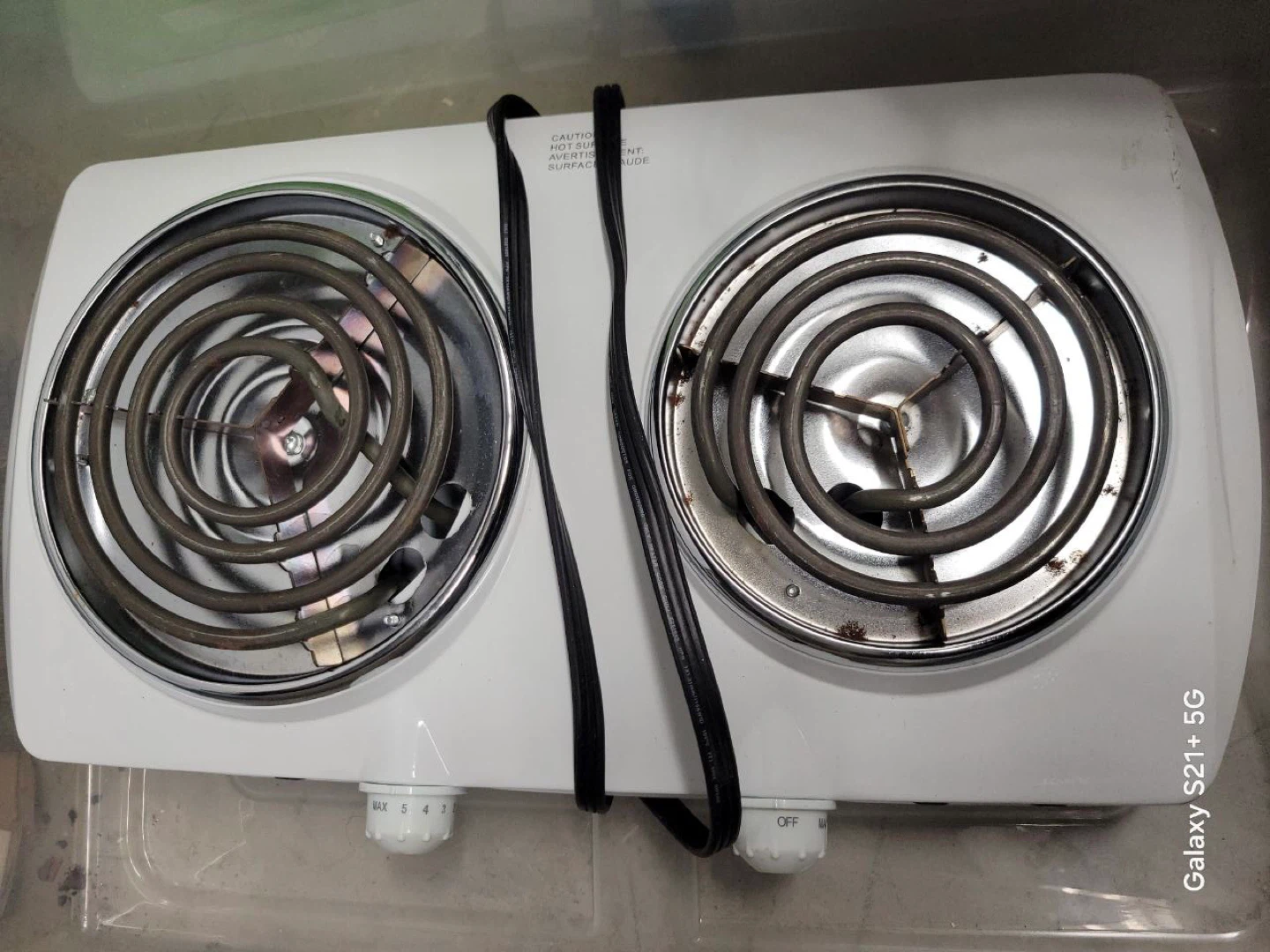 Salton Double Burner stove - photo 5
