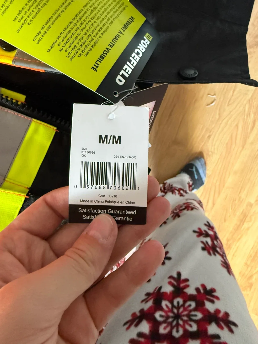 Forcefield Hi-Vis 4in1 Safety Jacket image indicator(5)