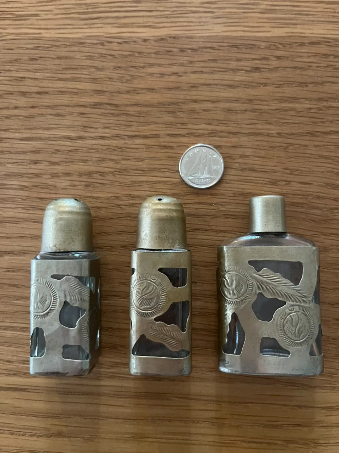 Vintage Decorative Glass Bottles