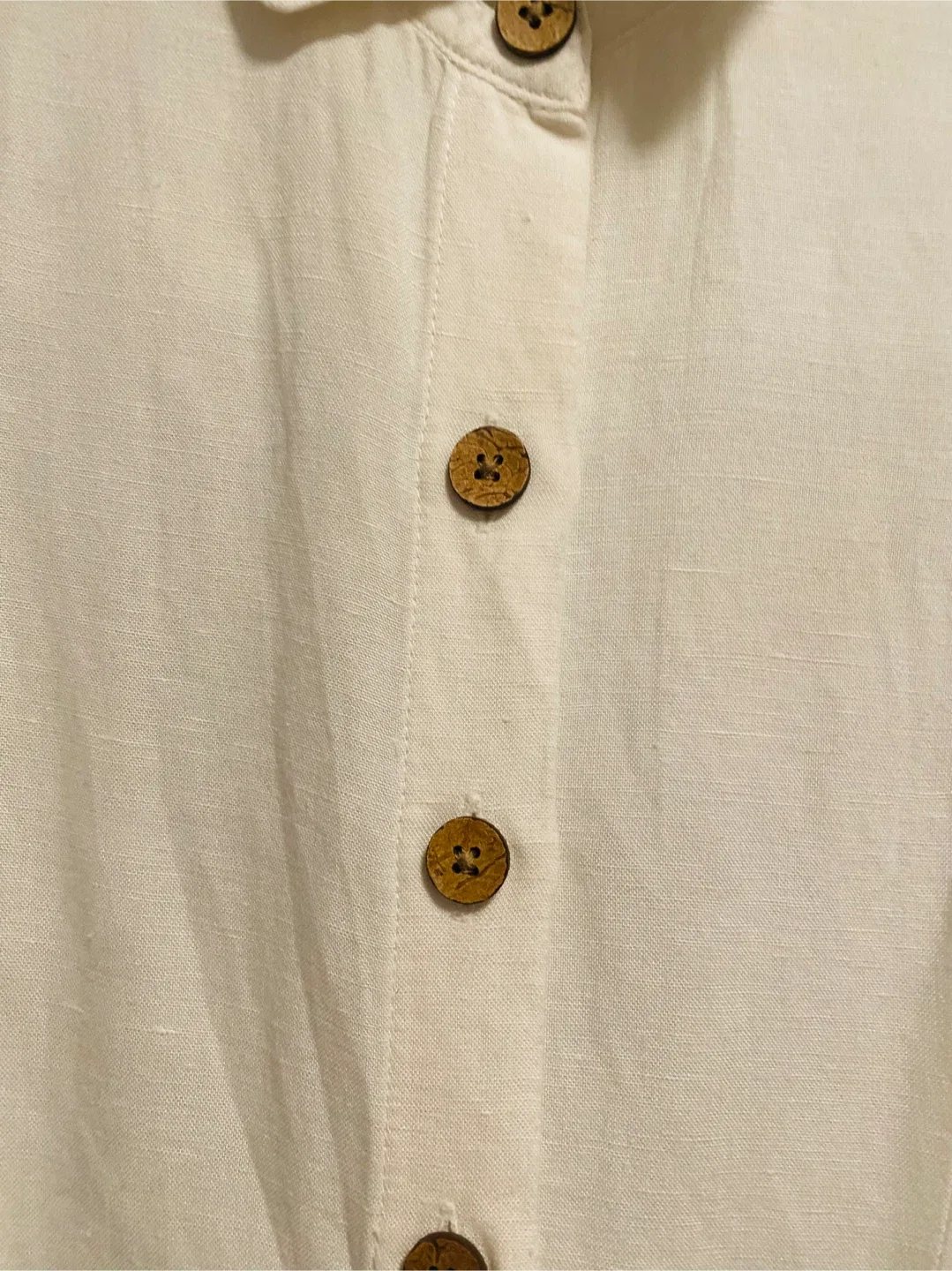 Mango Casual XS White Dress - Size XS image indicator(5)