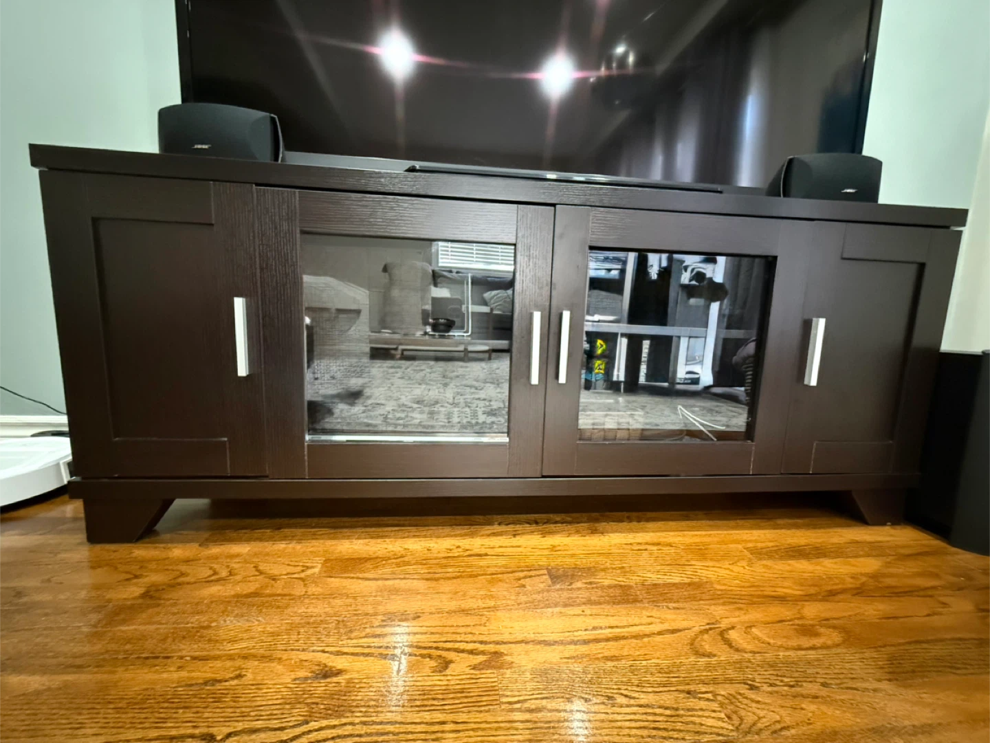 Dark Brown Media Console