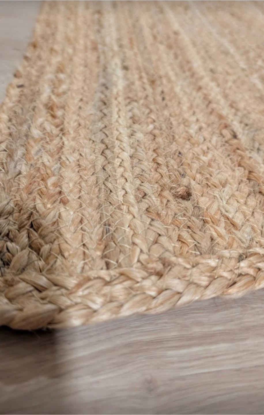 Handmade Jute Rug - brand new condition (9x12)