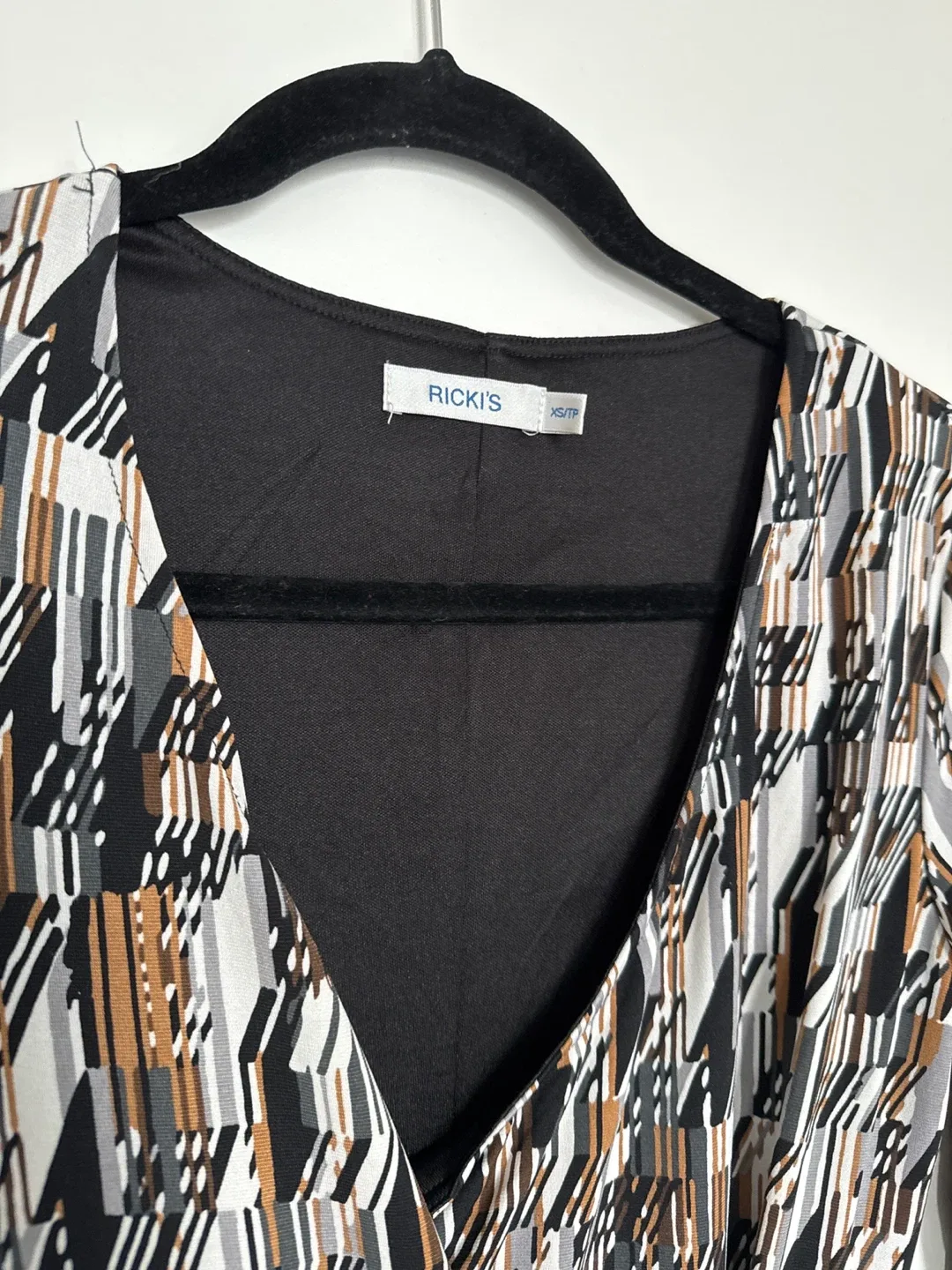 RICKI'S XS/TP Patterned Dress image indicator(3)