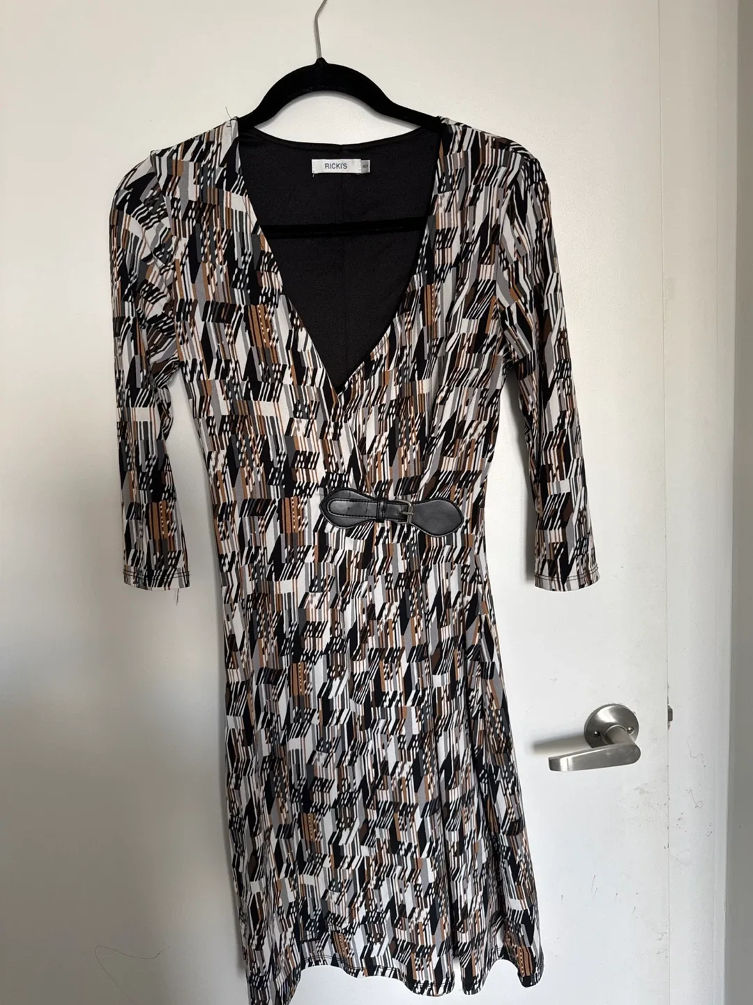 RICKI'S XS/TP Patterned Dress