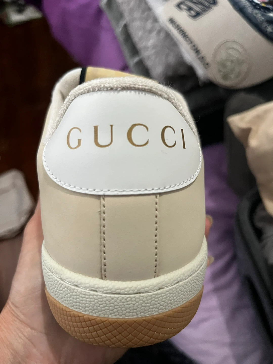 Gucci Screener Sneakers Size 41.5 - photo 3