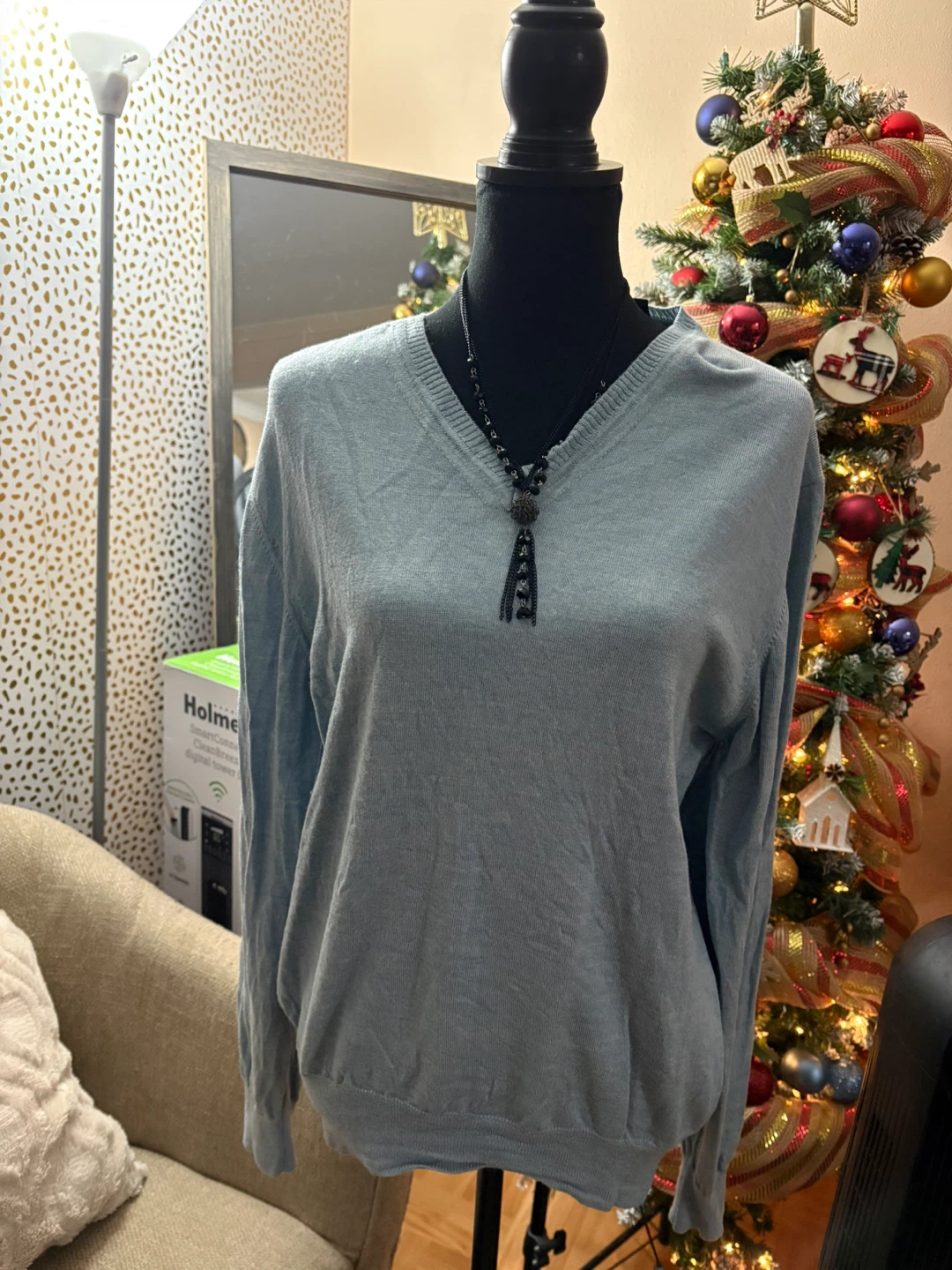 Grant Thomas Merino Wool Sweater - Size L