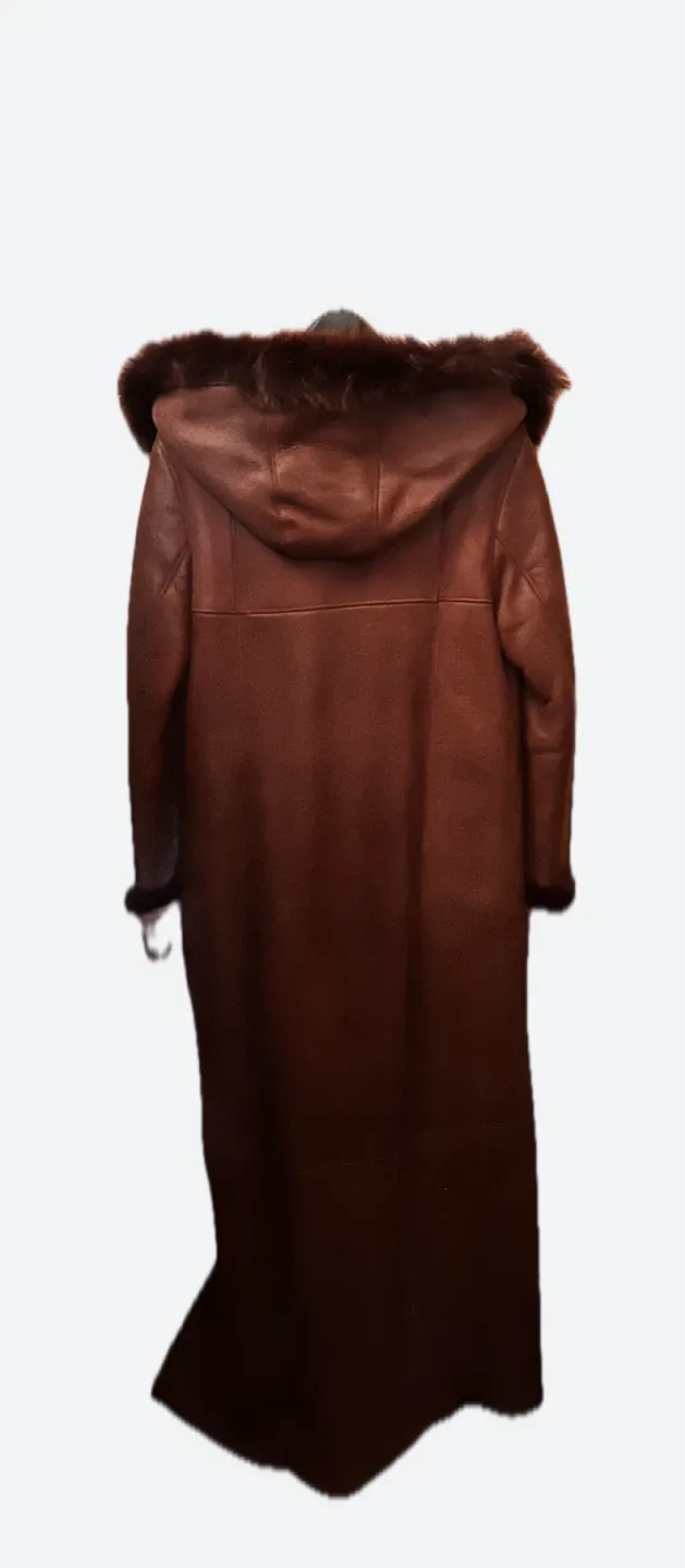 Brown Shearling Coat image indicator(2)