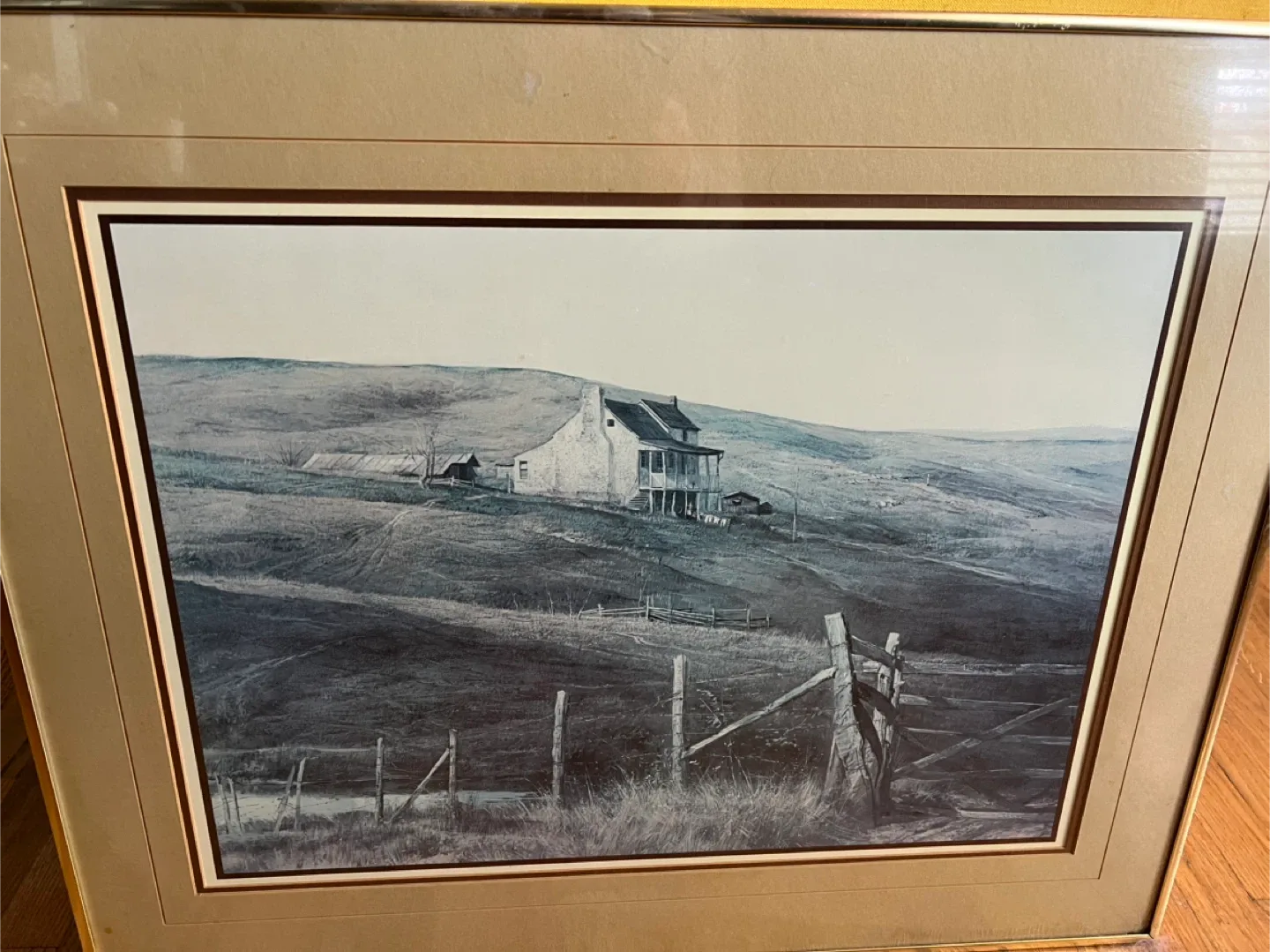 Andrew Wyeth Lonely House Print - Framed